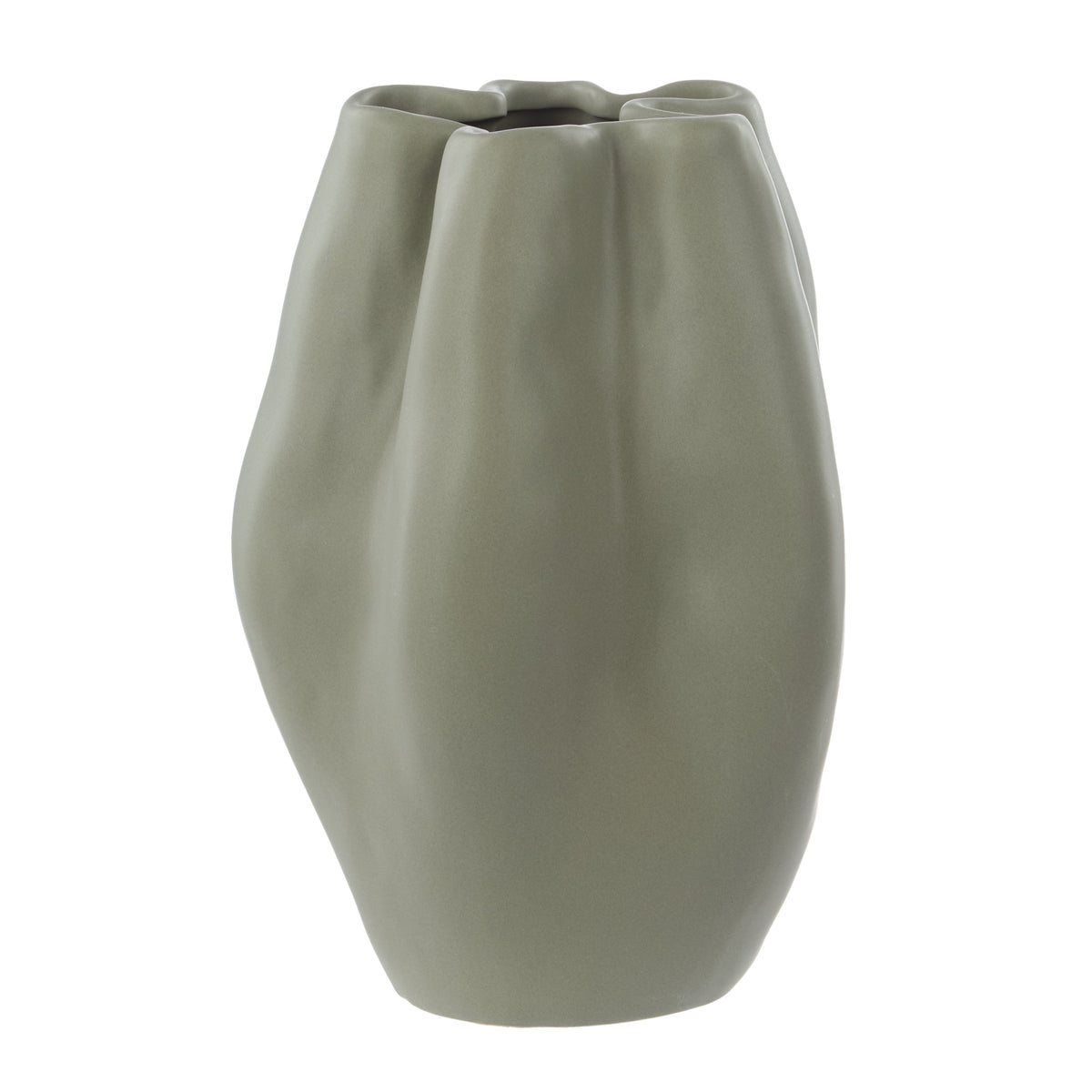 Amalfi Fluid Vase Small Green