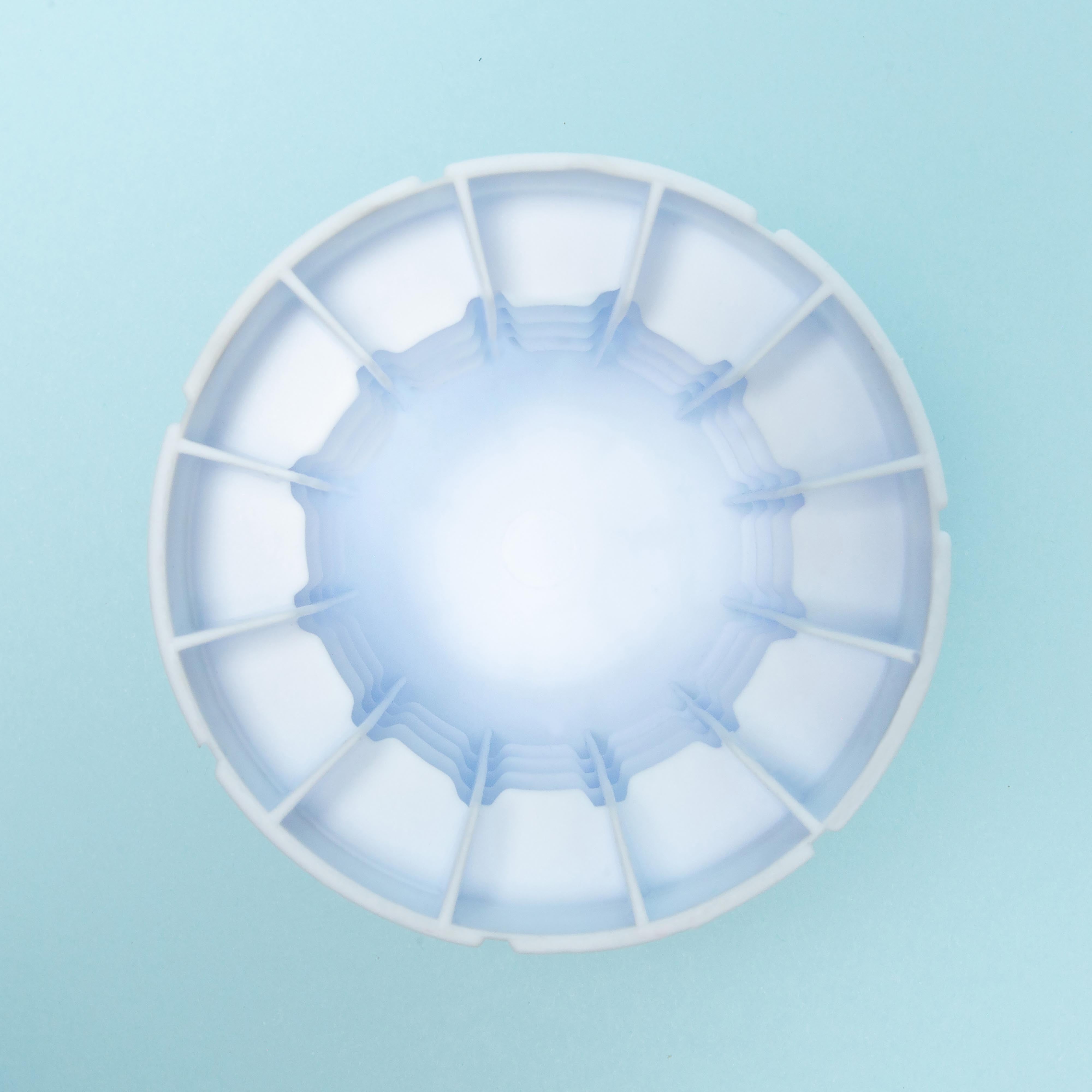 Kikkerland Igloo Mini Ice Moulds 2 Piece Set White