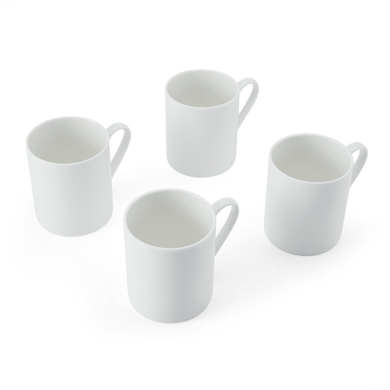Mikasa Egret Fine China Mug Set 4 Piece 380ml (White)