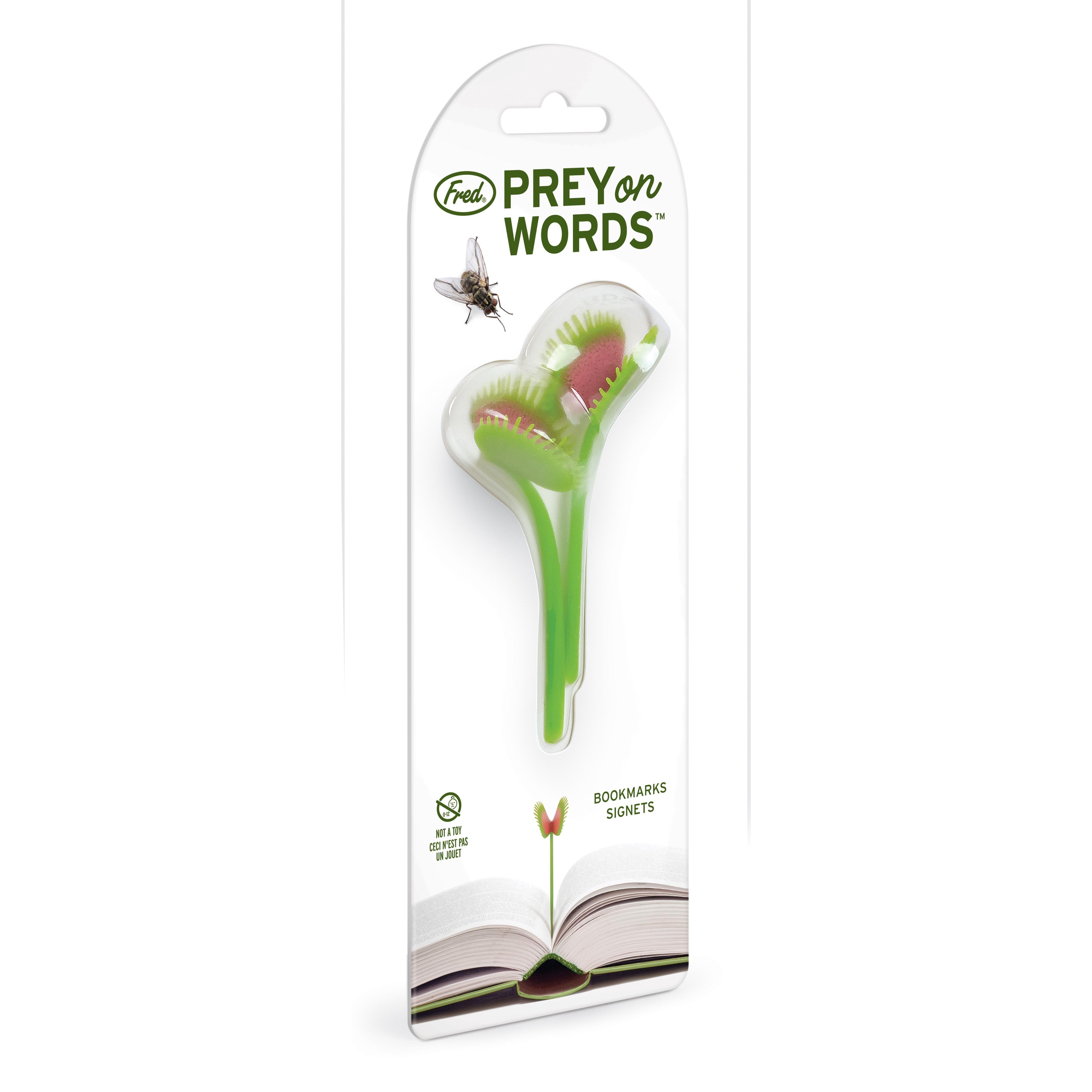 Fred Prey on Words Bookmarks 2 Piece Set Multi-Coloured