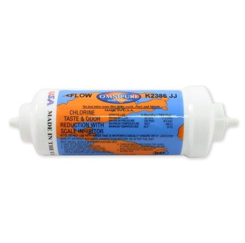 Omnipure K2386JJ Inline Filter 1/4 inch Push Fit