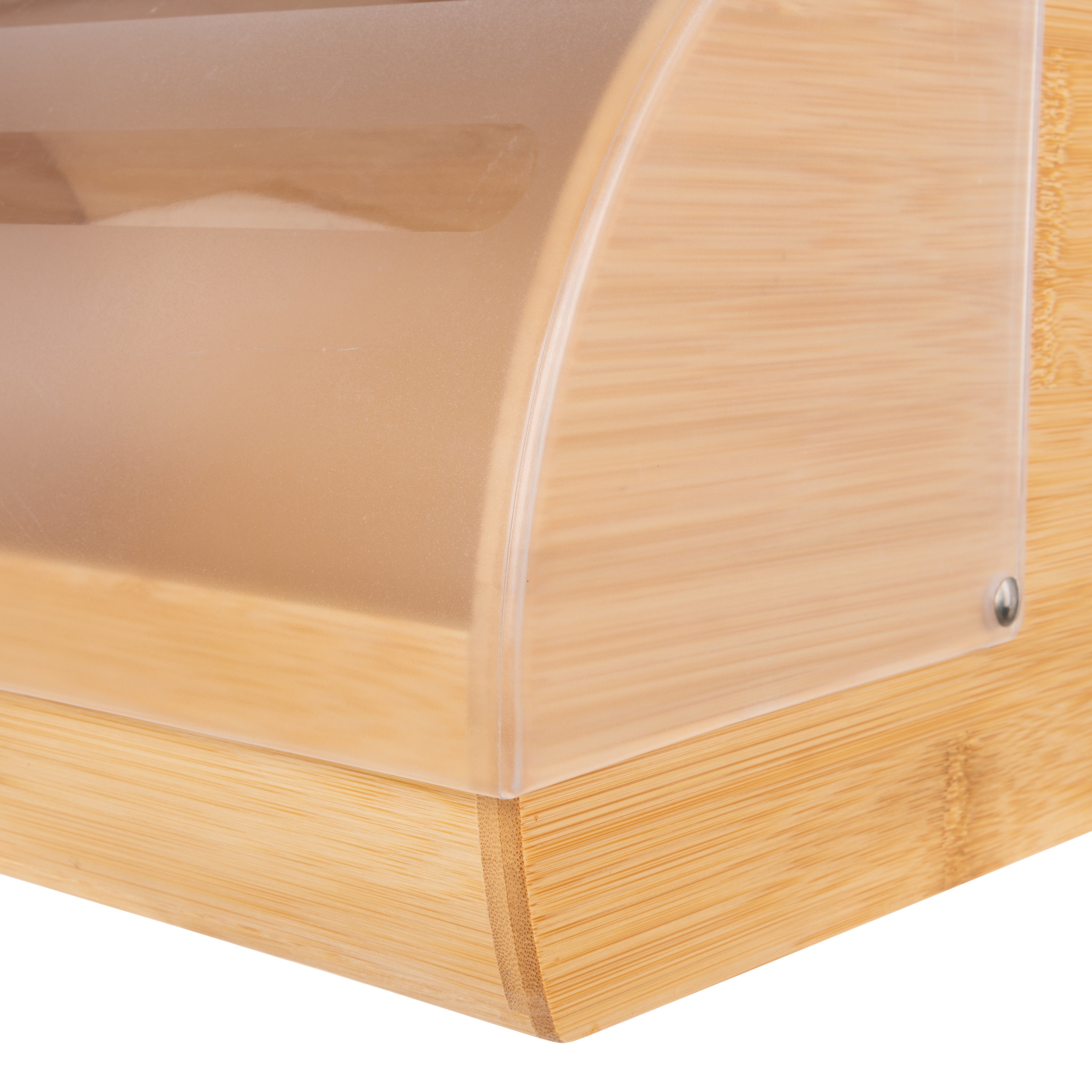 Davis & Waddell Bamboo Bread Box Natural