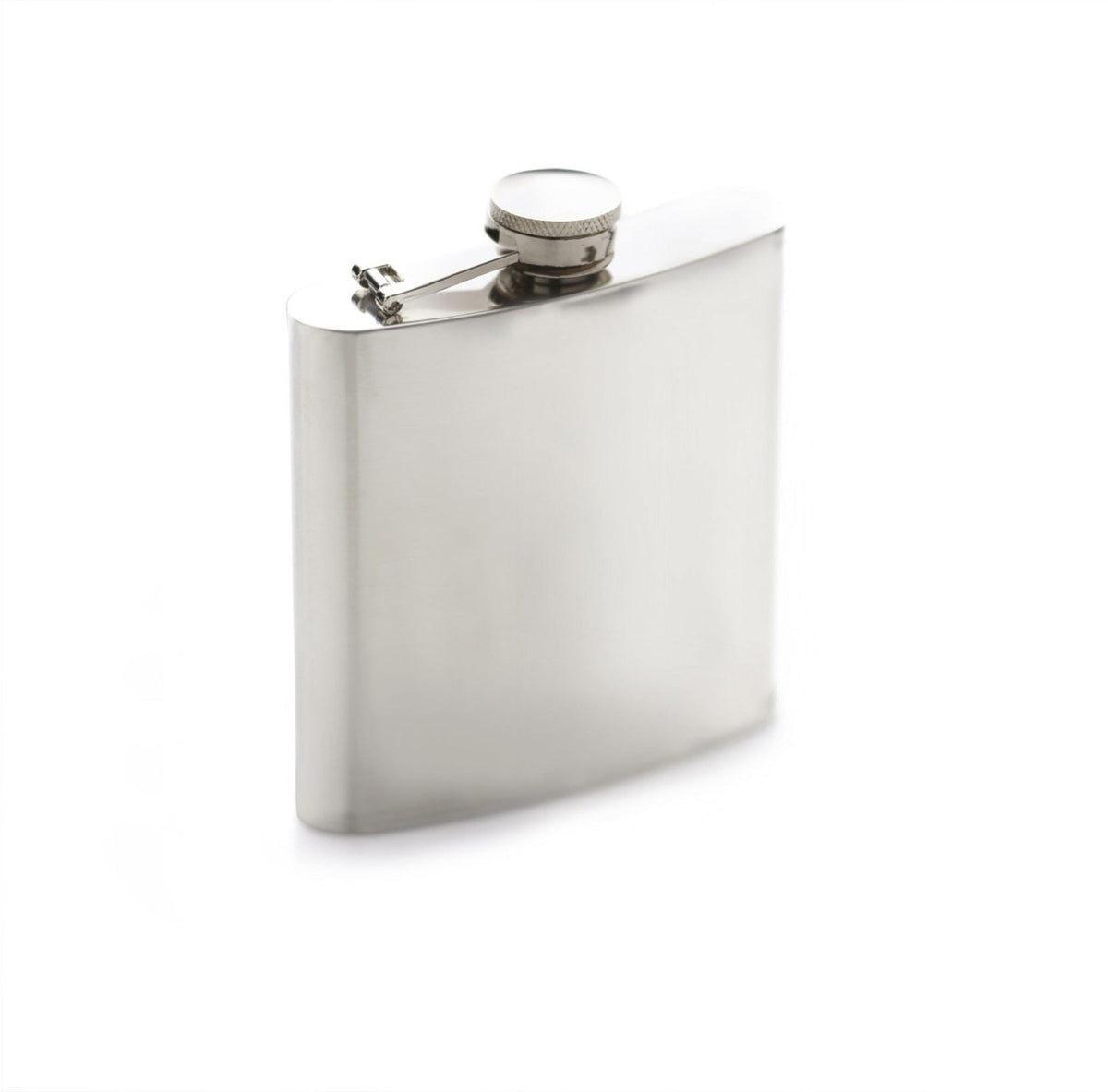 BarCraft Polished Stainless Steel 170ml Hip Flask