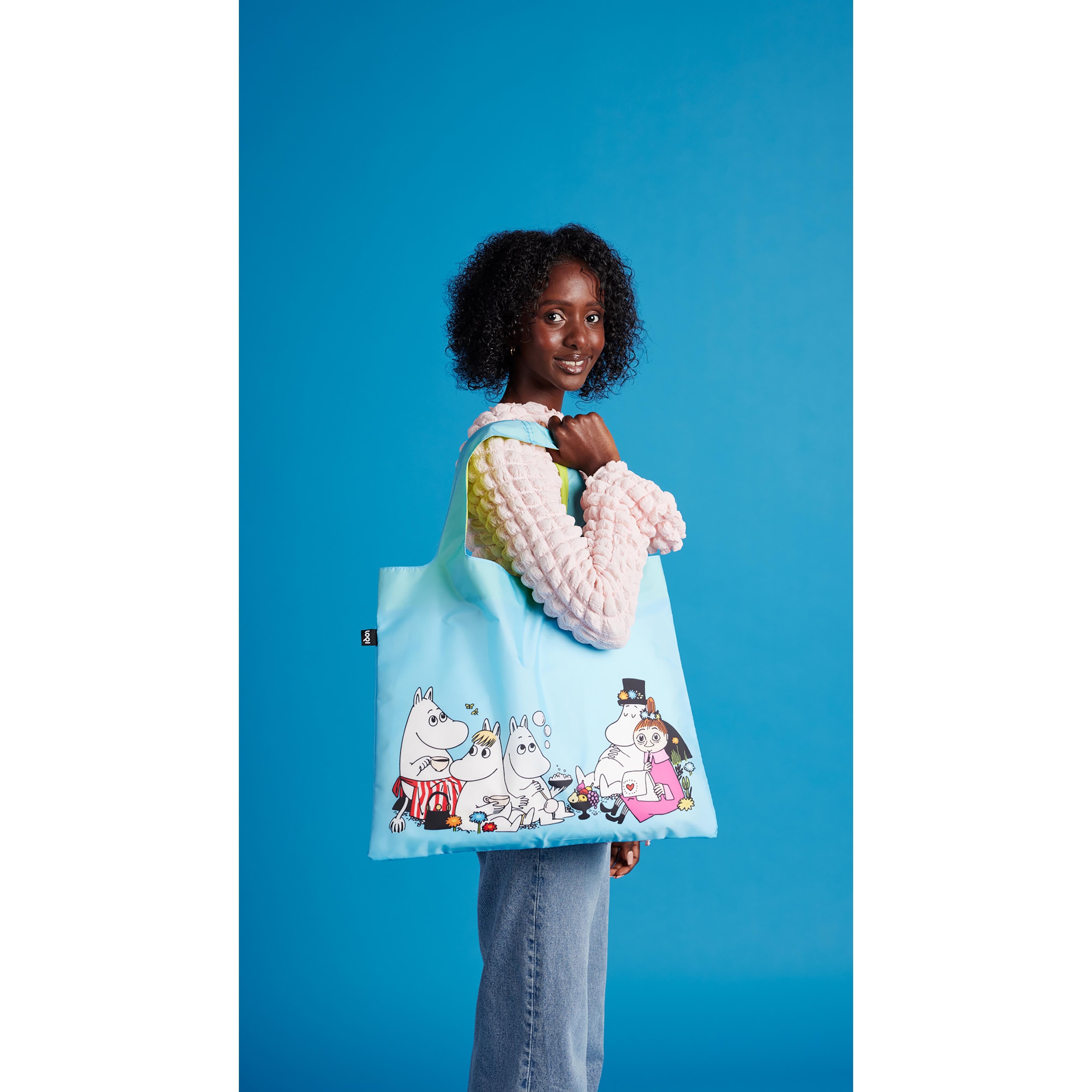 LOQI Moomin Family Tote Bag