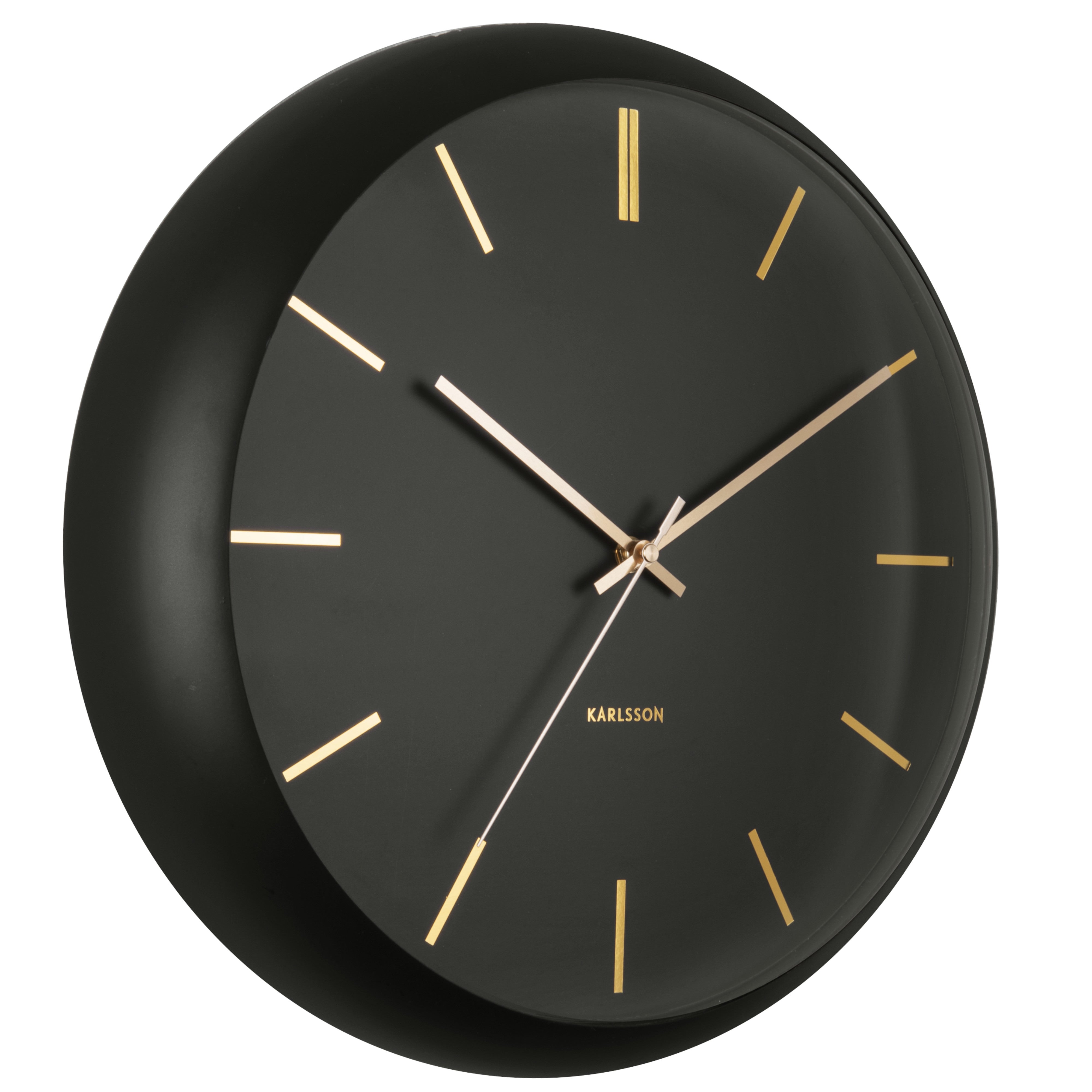 Karlsson Globe Wall Clock Black