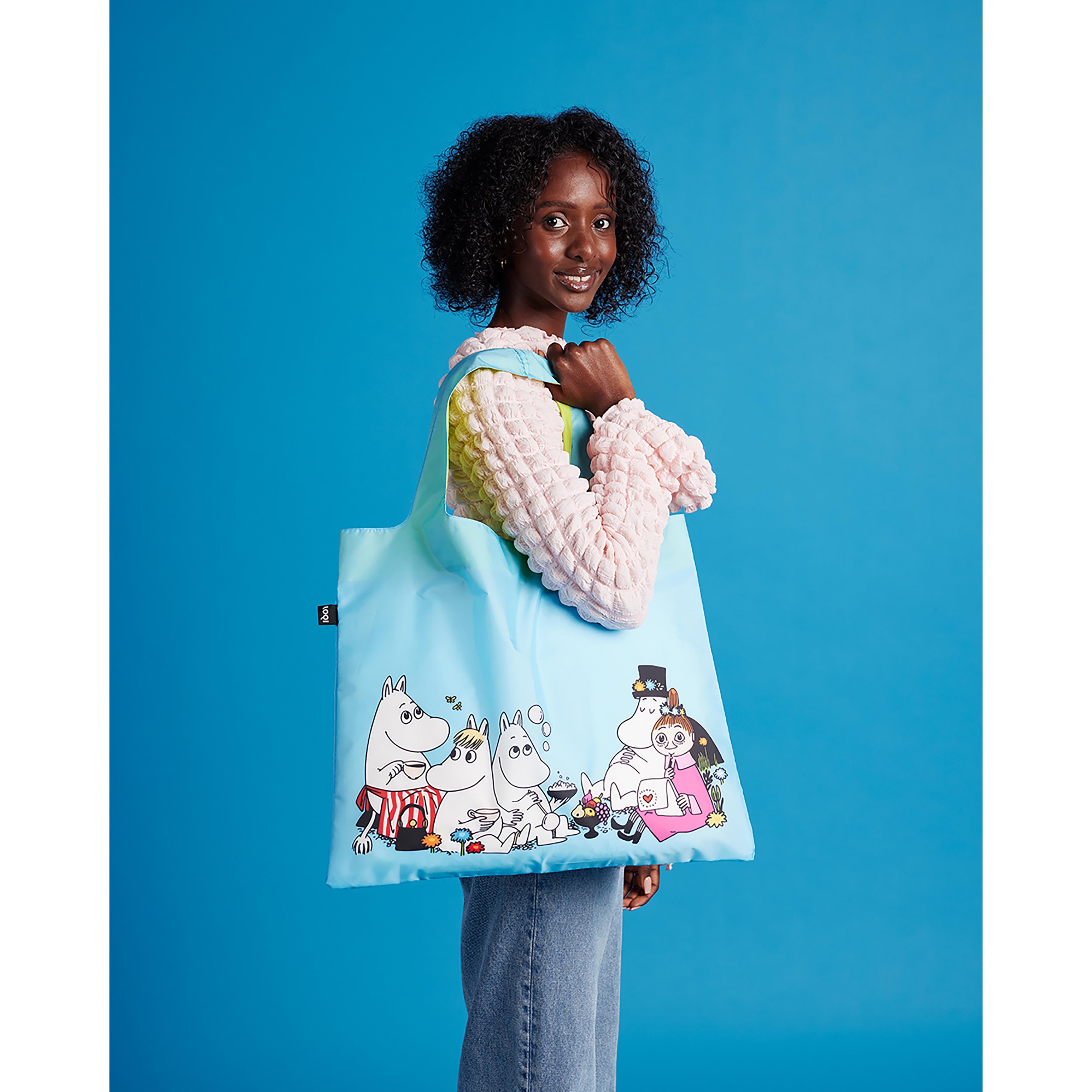 LOQI Moomin Family Tote Bag