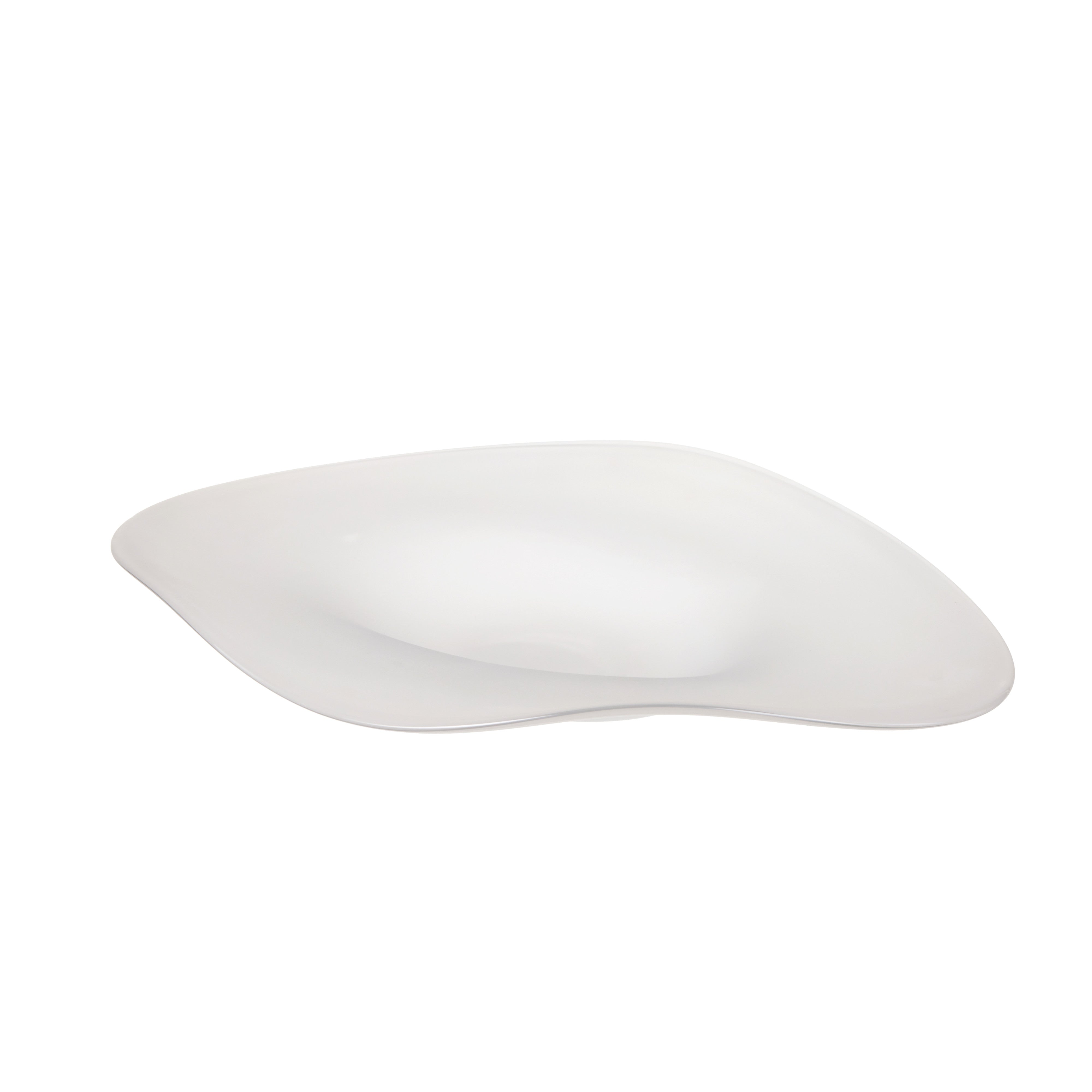 Grand Designs Iver Glass Plate White Frosted