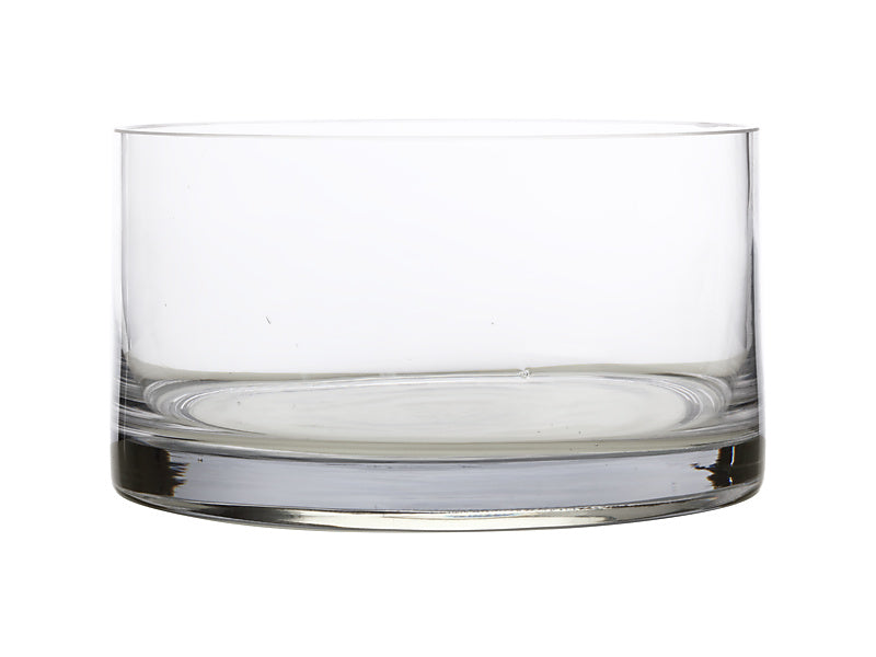 Maxwell & Williams Diamante Cylindrical Salad Bowl Clear 22cm