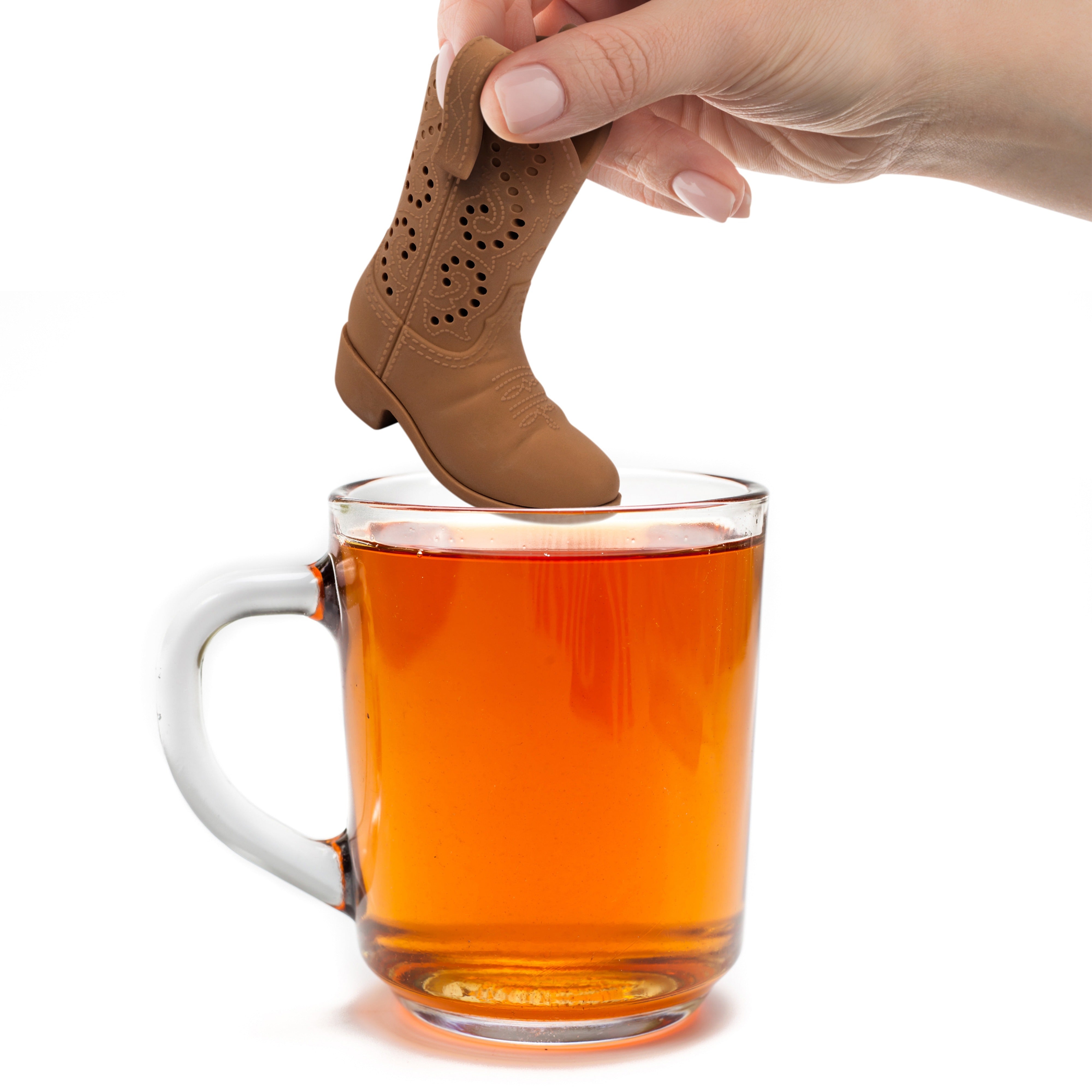 Fred Tea-Haw Boot Tea Infuser Brown