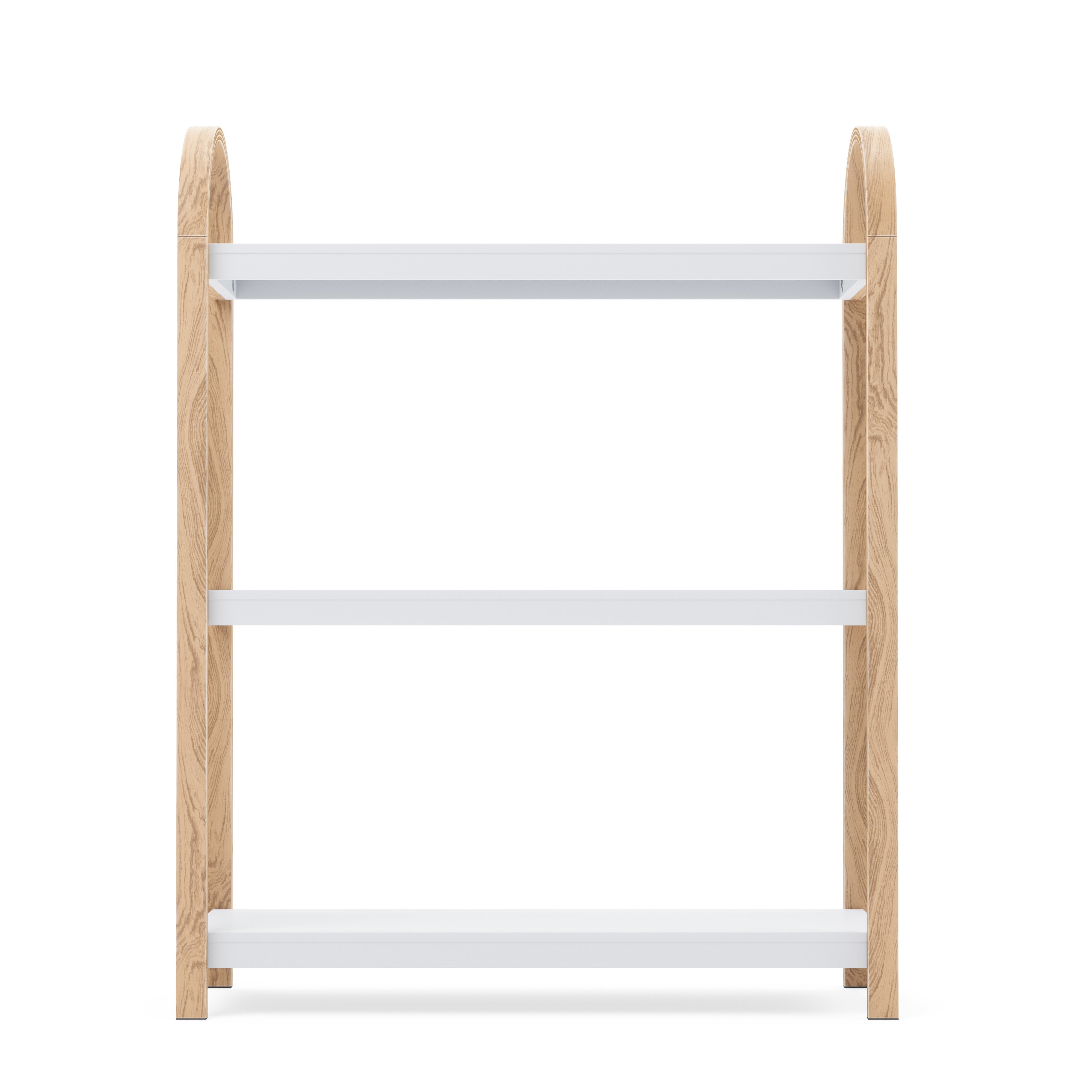 Umbra Bellwood Freestanding Shelf 3 Tier White & Natural