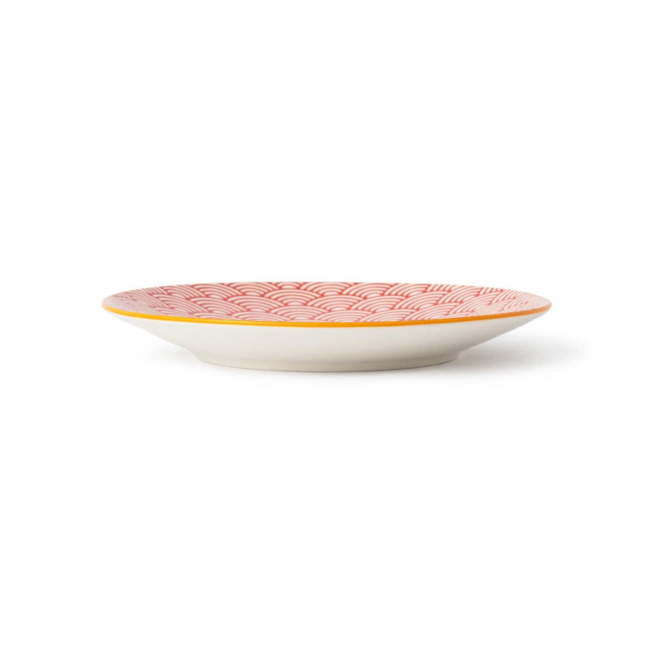 Mikasa Stoneware Side Plate 18cm (Red Arc)