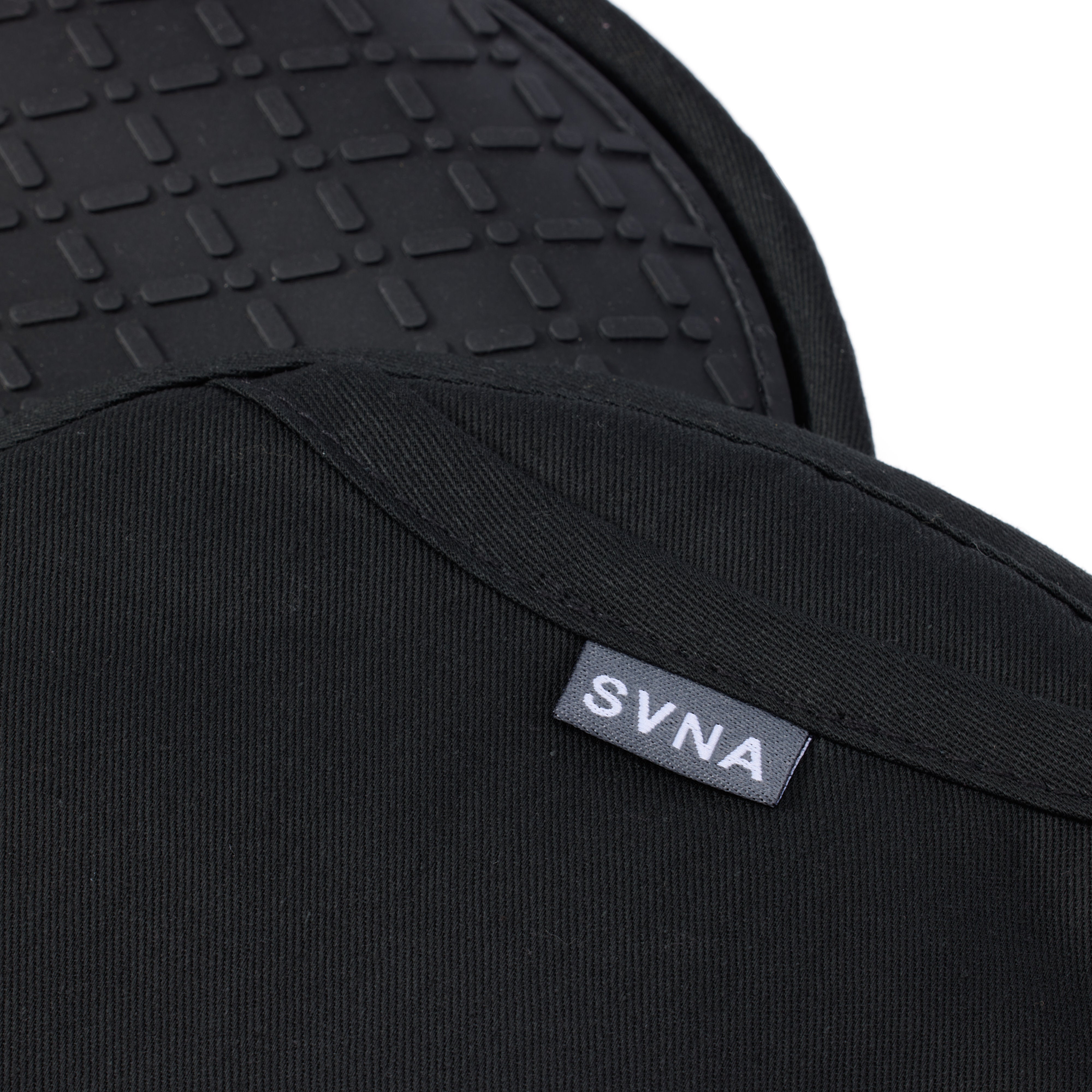 SVNA Safe & Snug Oven Mitts 2 Piece Set Black
