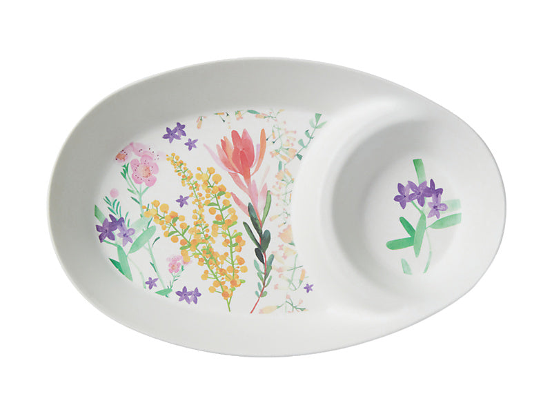 Maxwell & Williams Wildflowers Bamboo Small Platter 27 x 18cm
