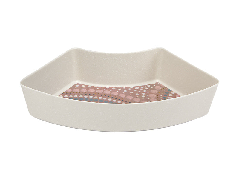 Maxwell & Williams Lou Martin Uplift Melamine Divided Platter Set Stone 7 Piece