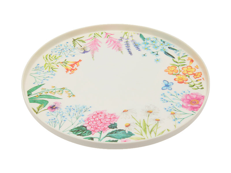 Maxwell & Williams Botanica Melamine Plate 25.5 x 2cm 4 Piece