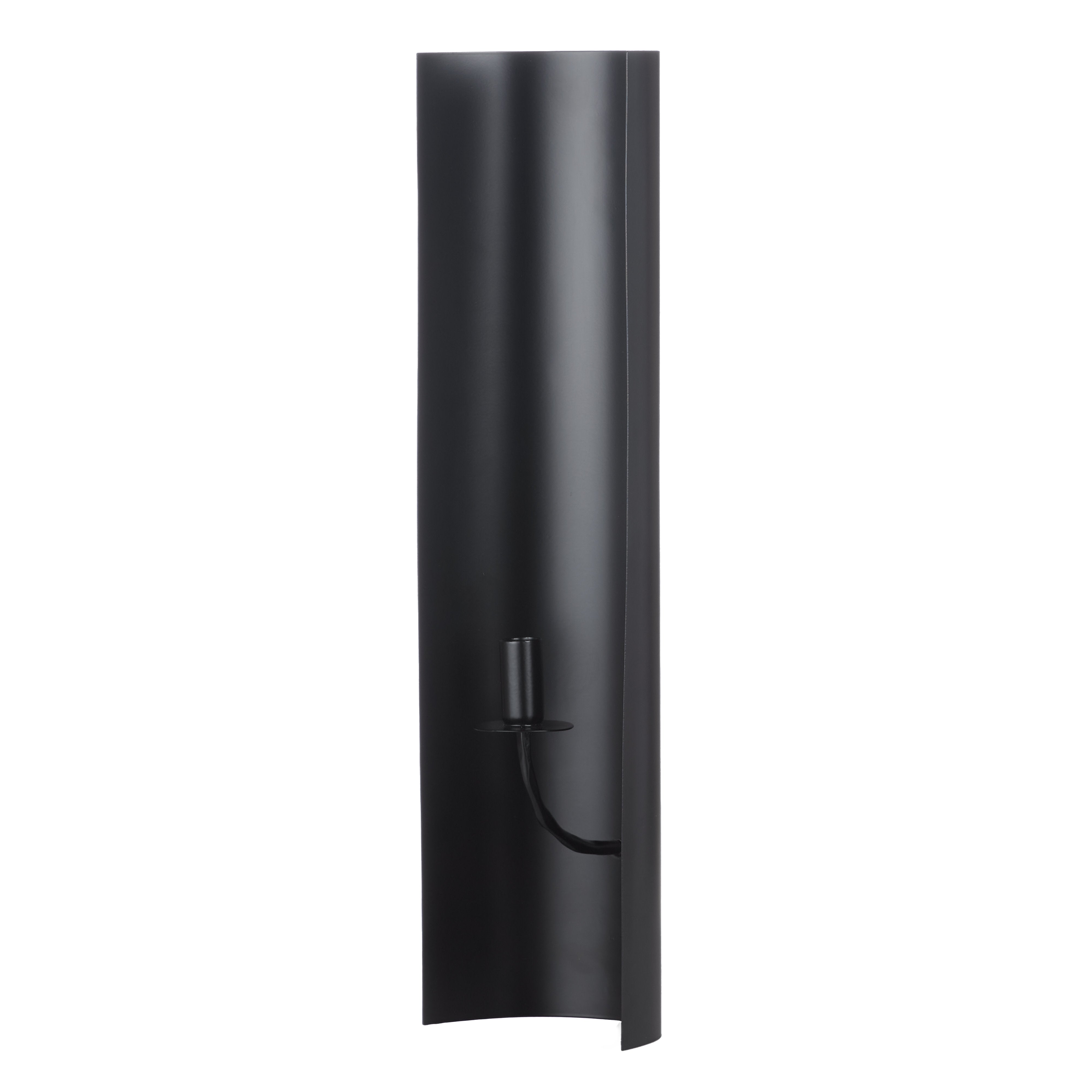 Amalfi Kingston Candle Wall Sconce Black