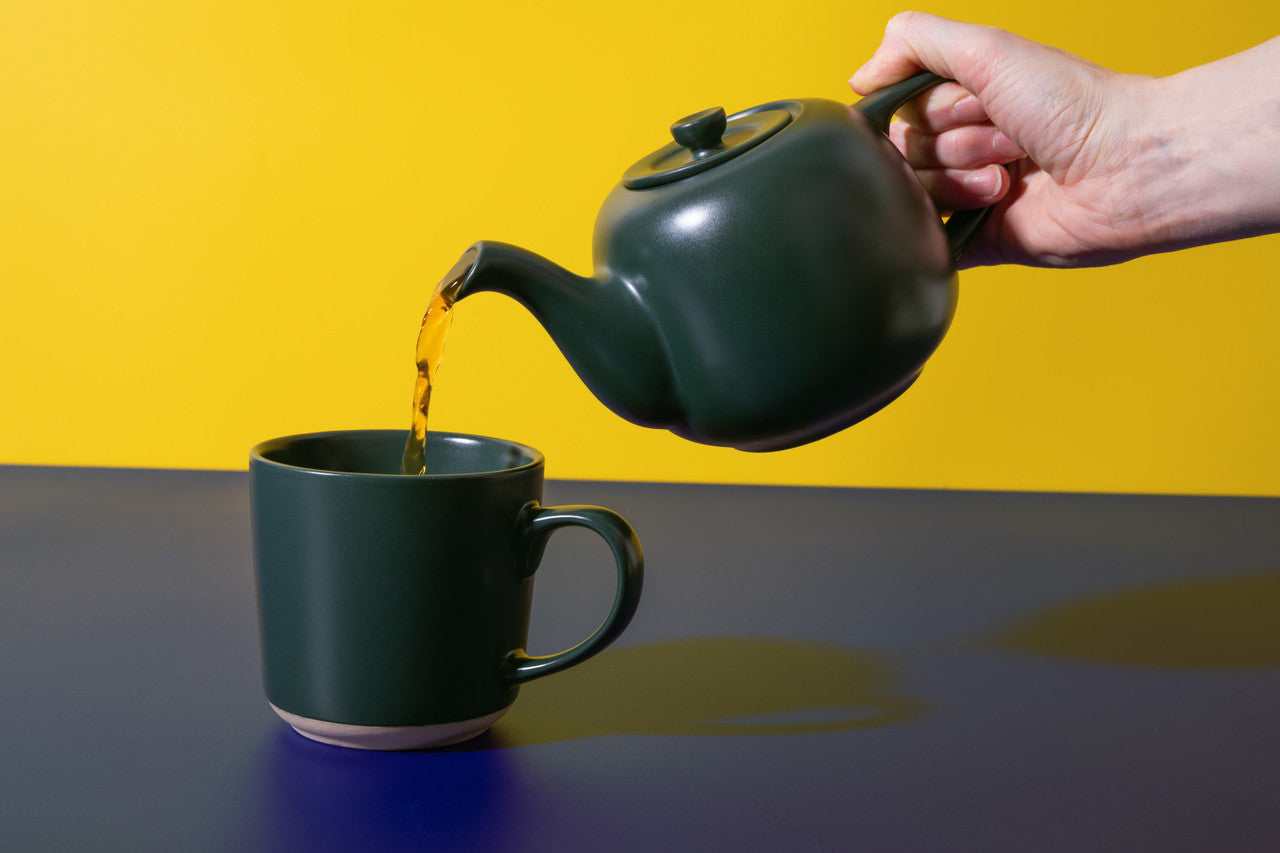 La Cafetière Ceramic Teapot 600ml (Green)