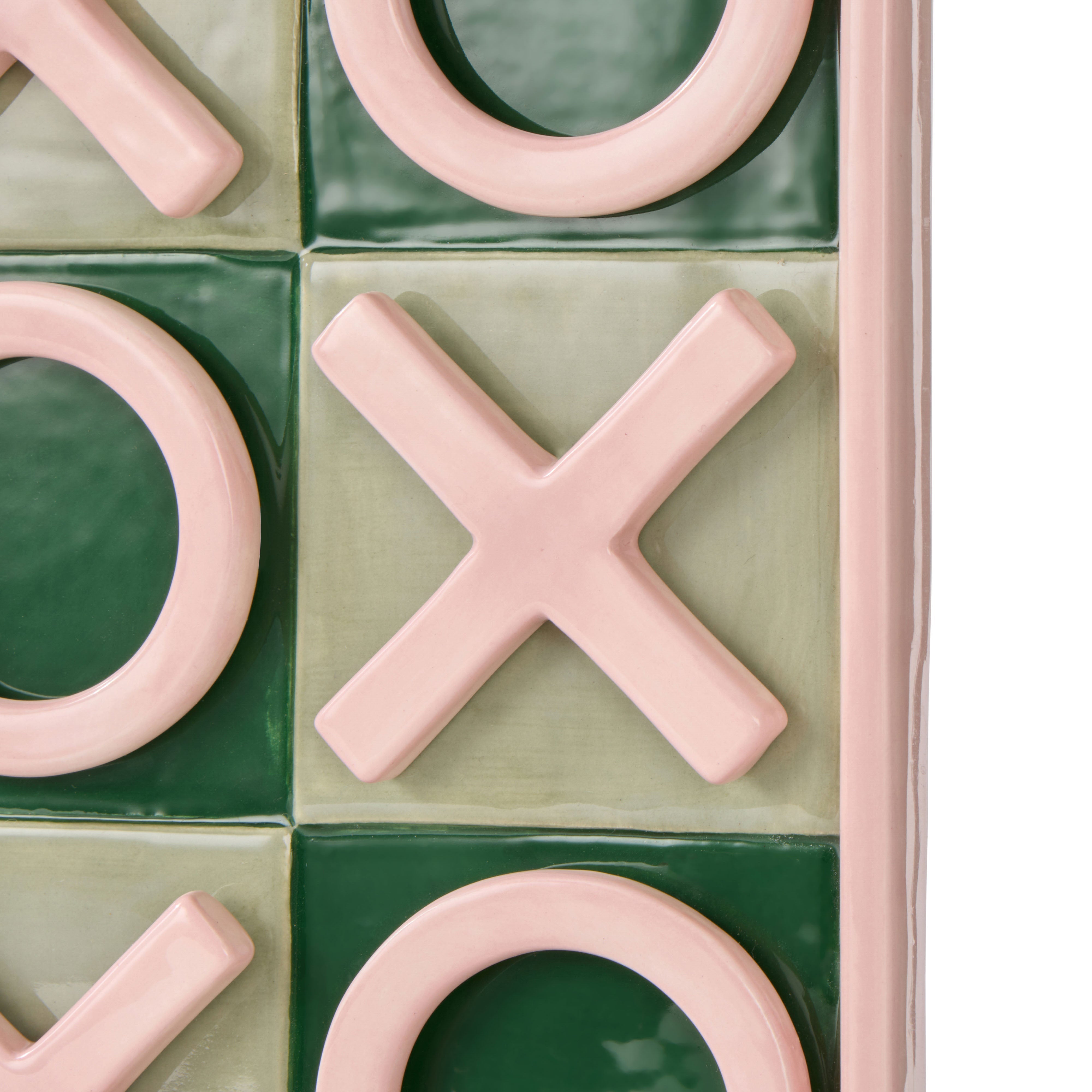 Emporium Colour Pop Noughts & Crosses Multi-Coloured
