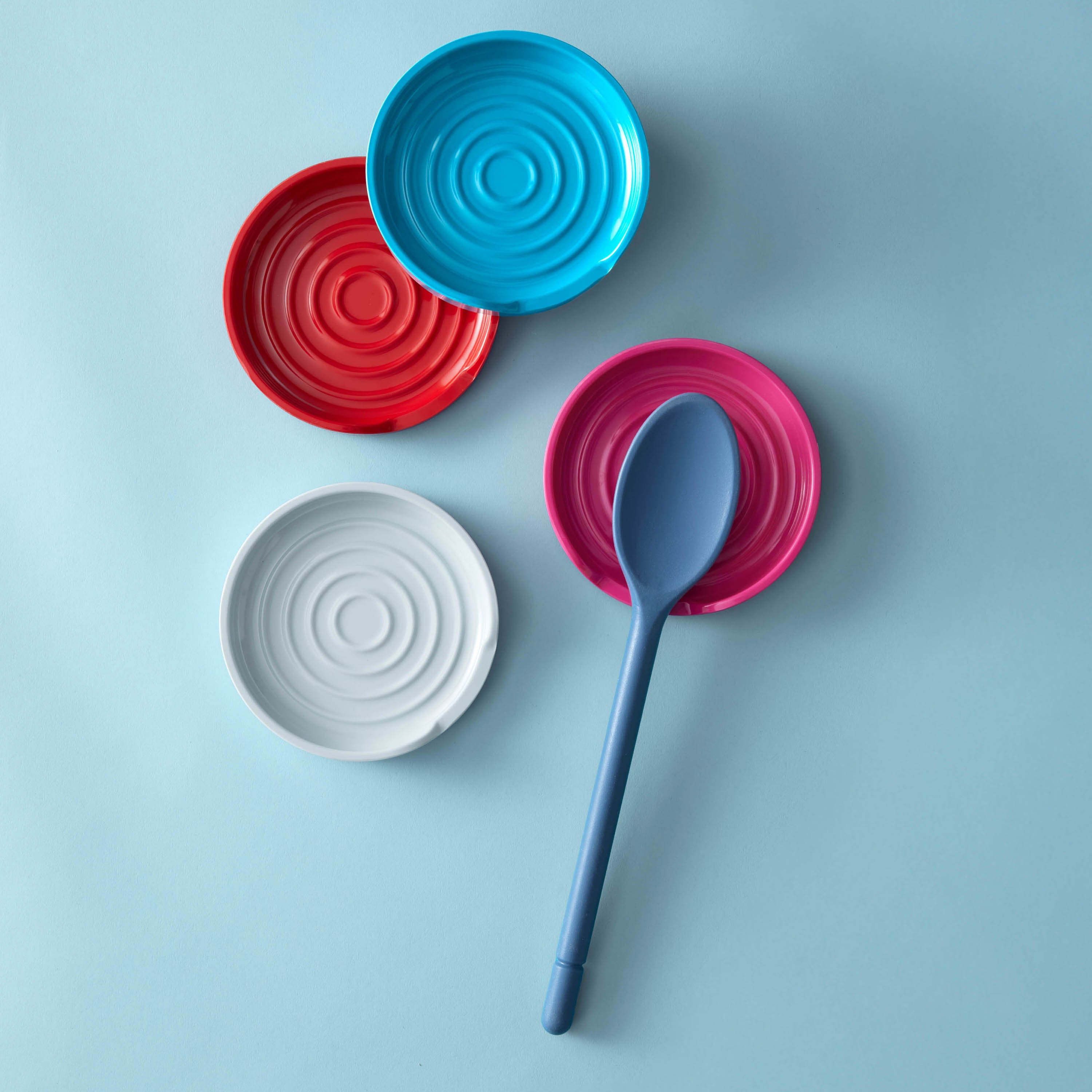 Zeal Melamine Spoon Rest Neon Pink