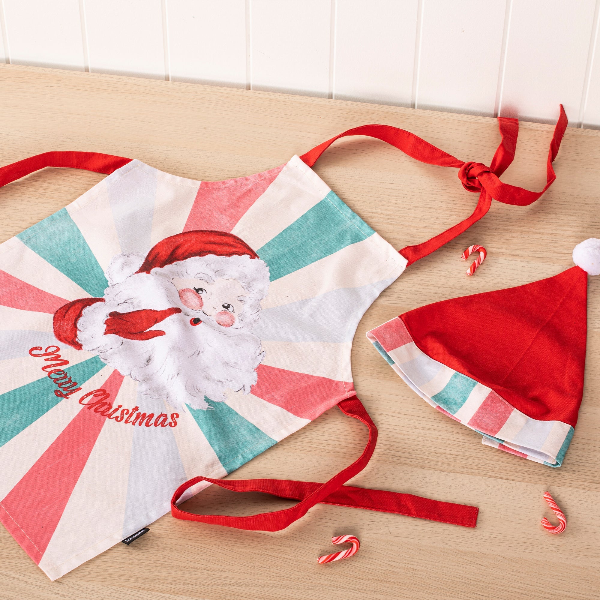 Ladelle Kids Recycled Cotton Apron Set