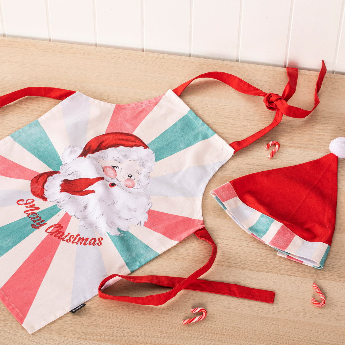 Ladelle Kids Recycled Cotton Apron Set
