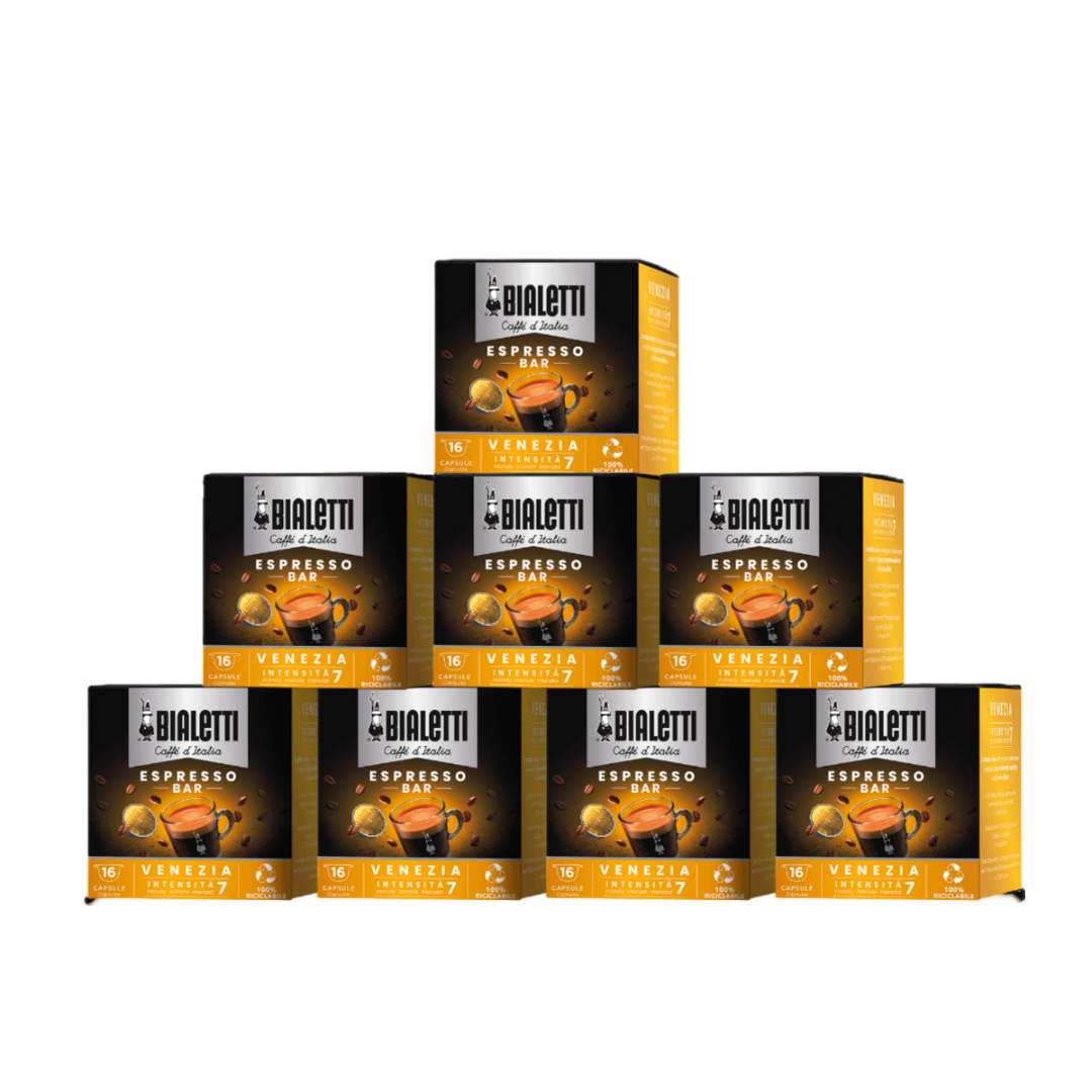 Bialetti Venezia Espresso Capsules – Box of 16
