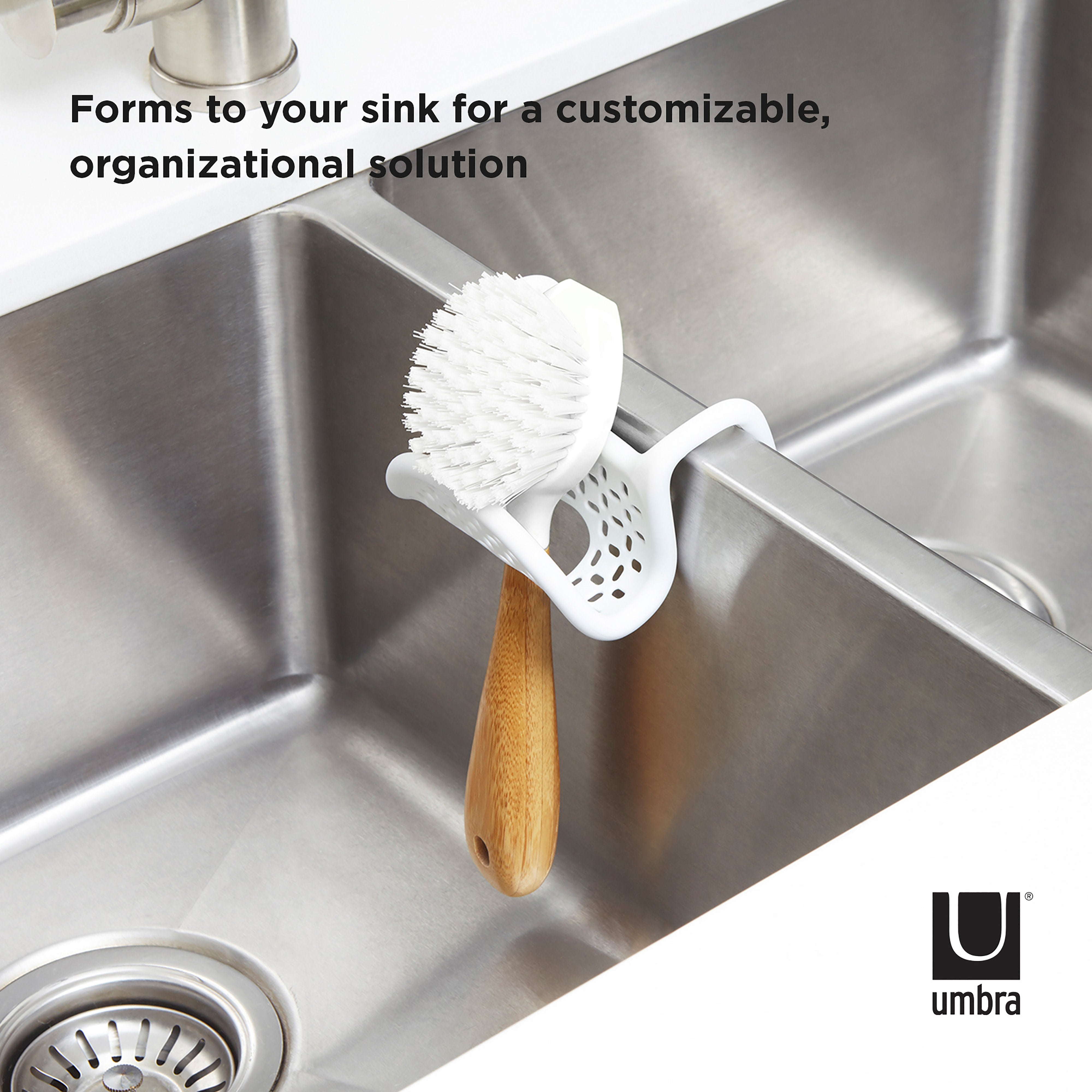 Umbra Sling Sink Caddy White