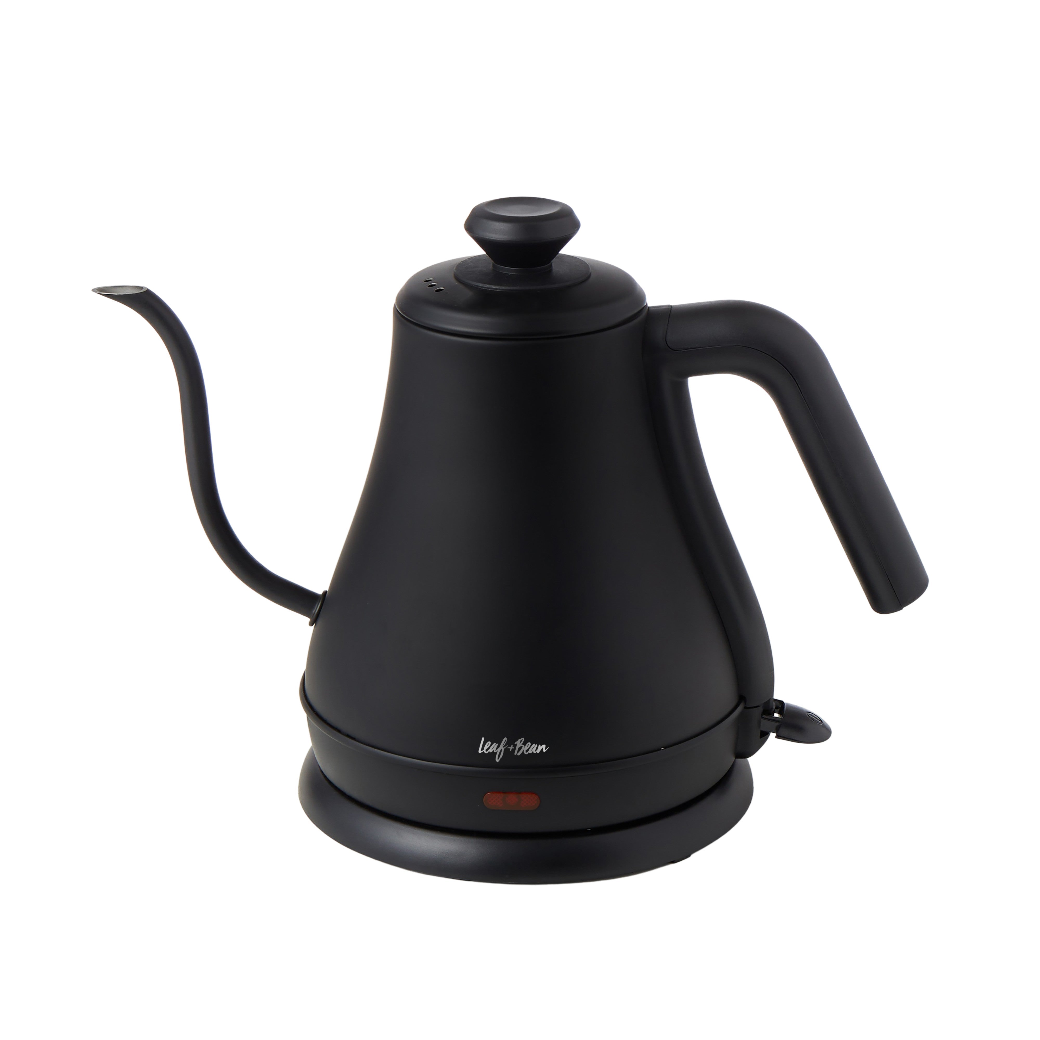 Leaf & Bean Electric Gooseneck Kettle Black