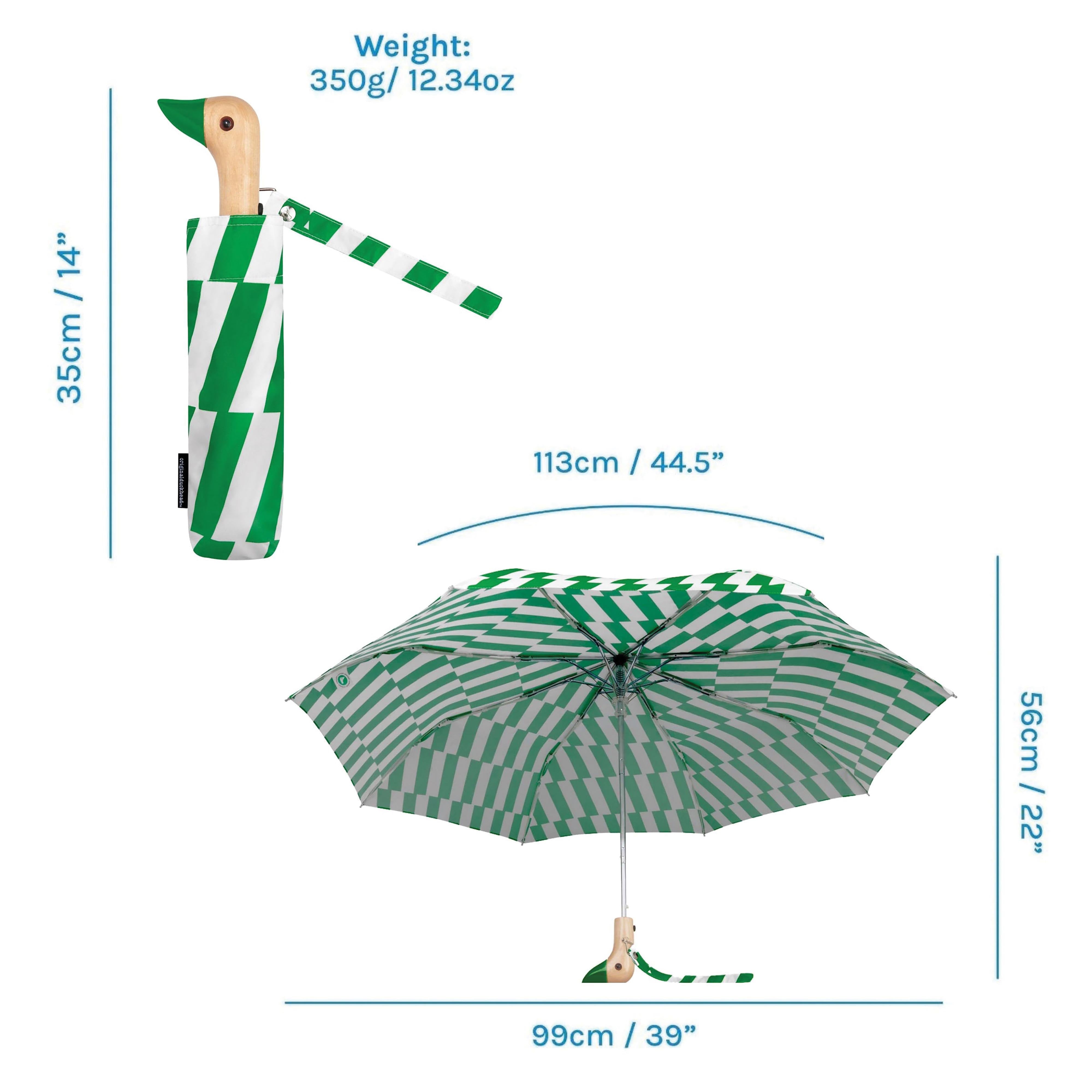Original Duckhead Duck Umbrella Compact Kelly Bars