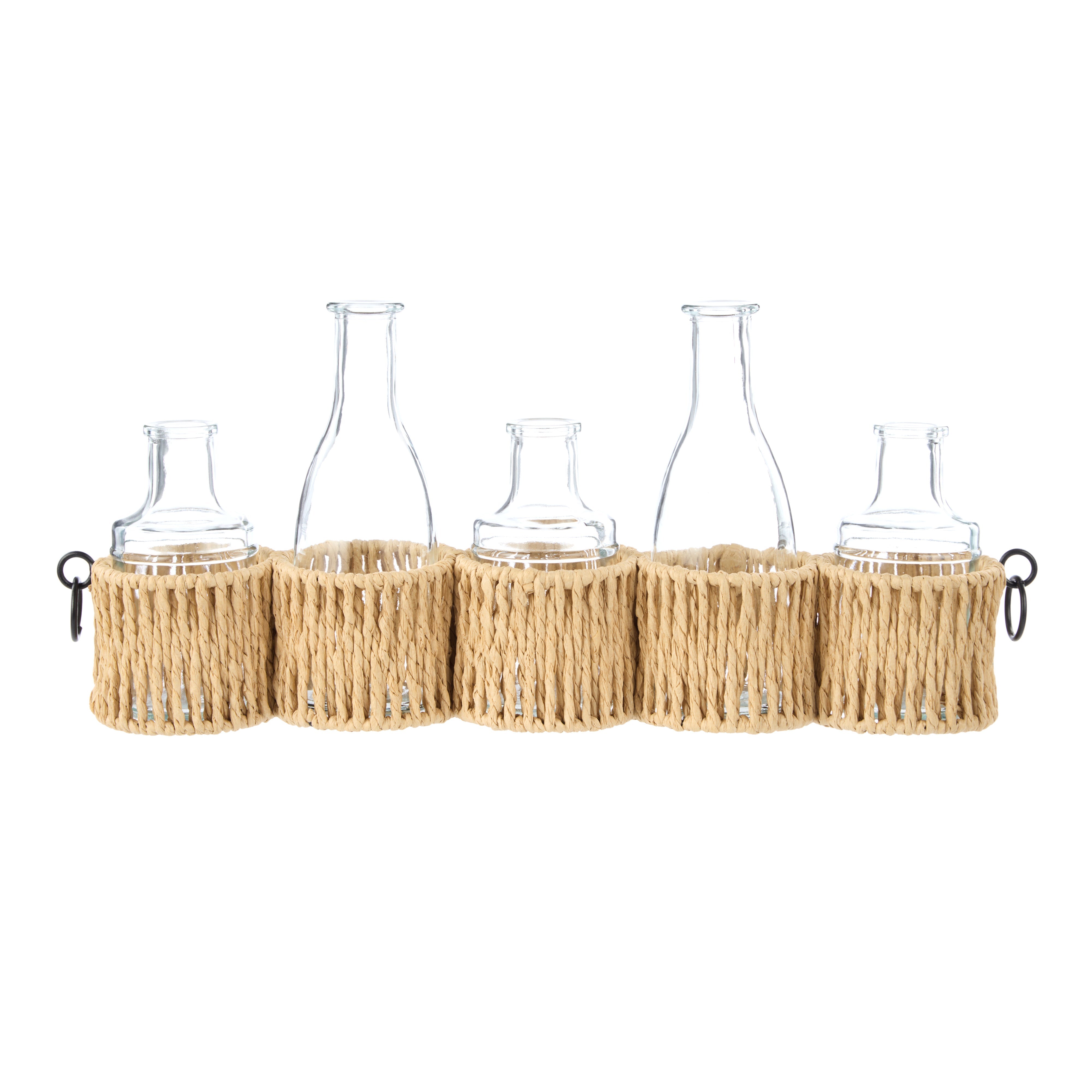 Amalfi Gaucho Multi-Coloured Bud Vase Natural