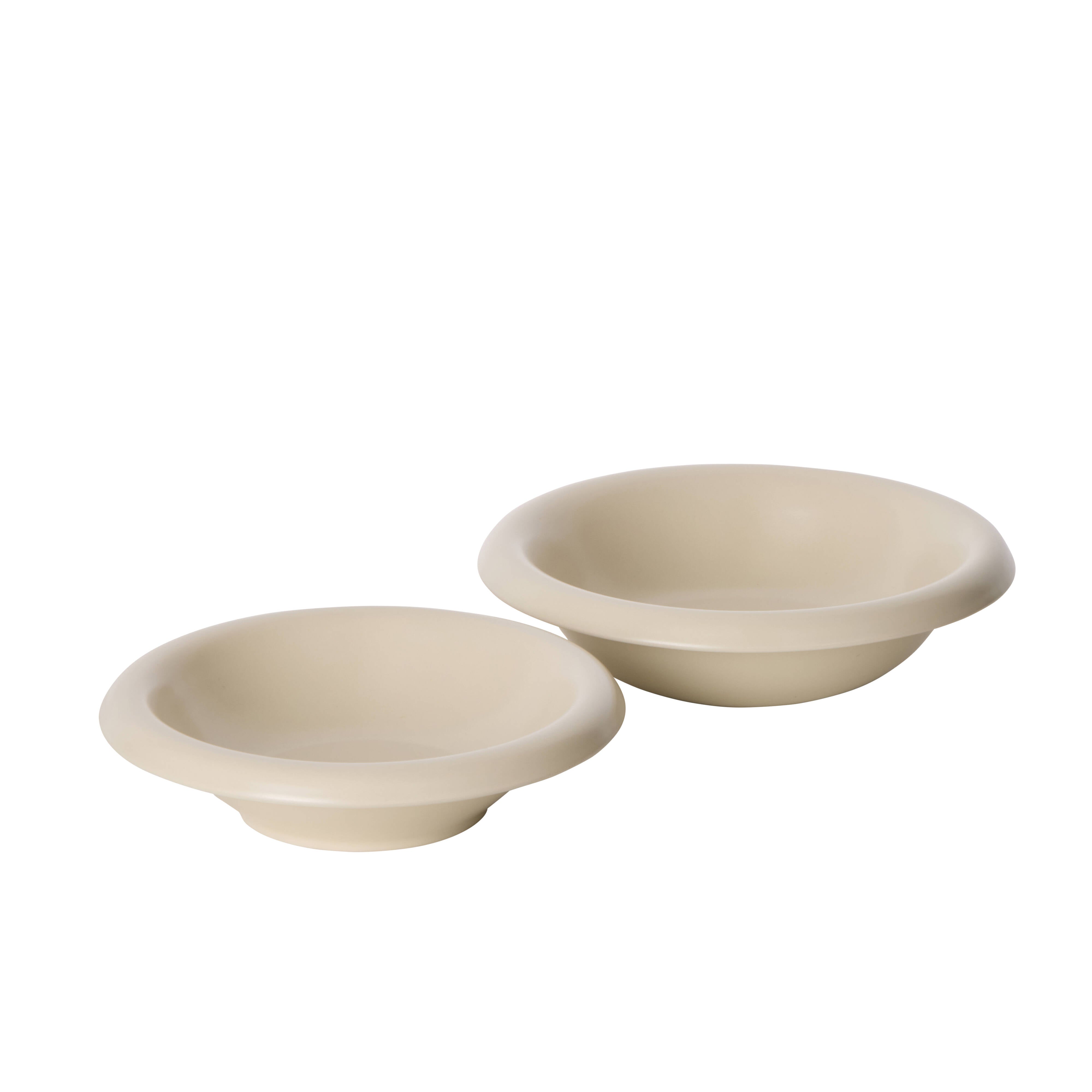 Amalfi Form Pasta Bowl Cream