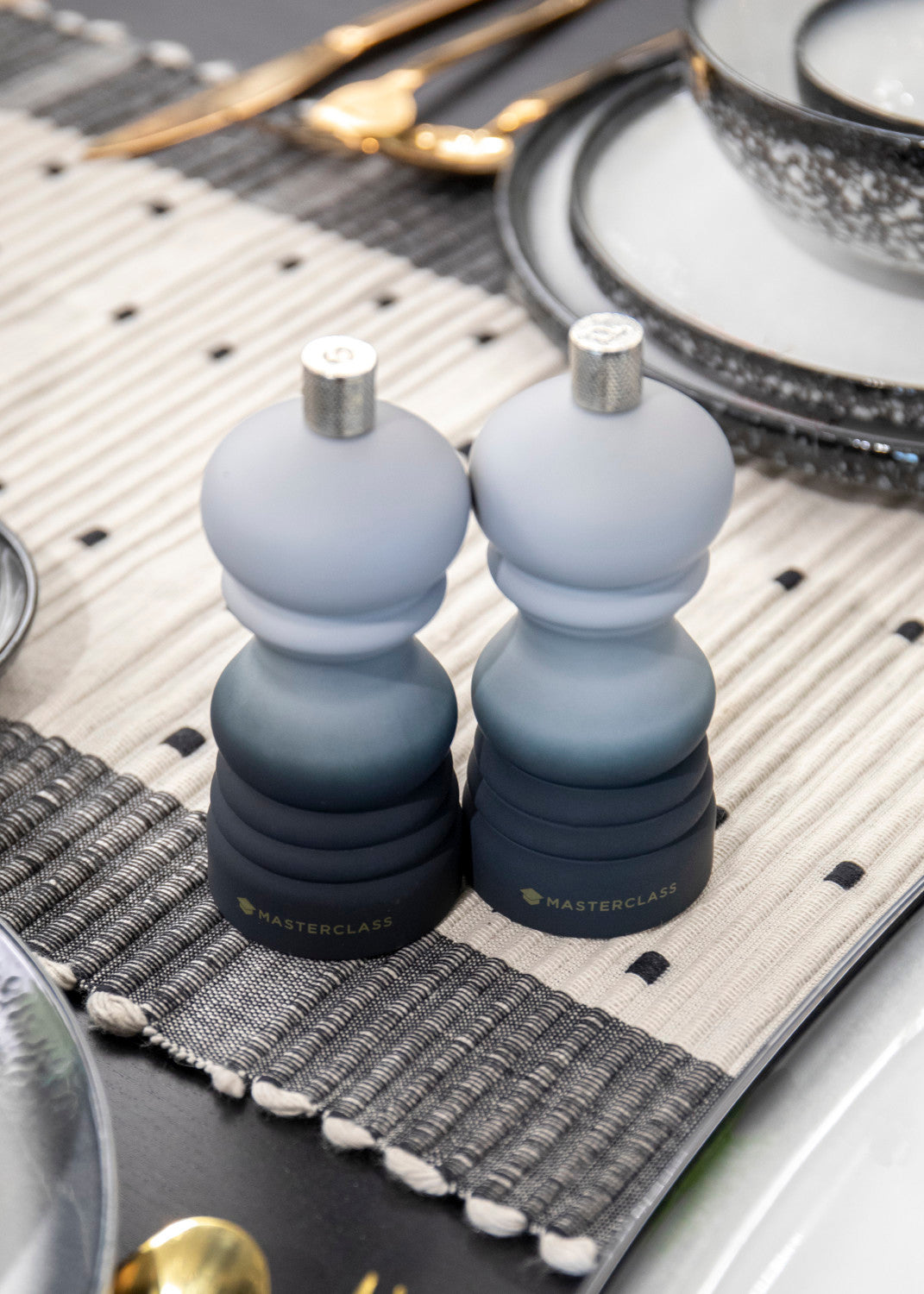 MasterClass Salt & Pepper Mill 12cm (Grey Ombre)