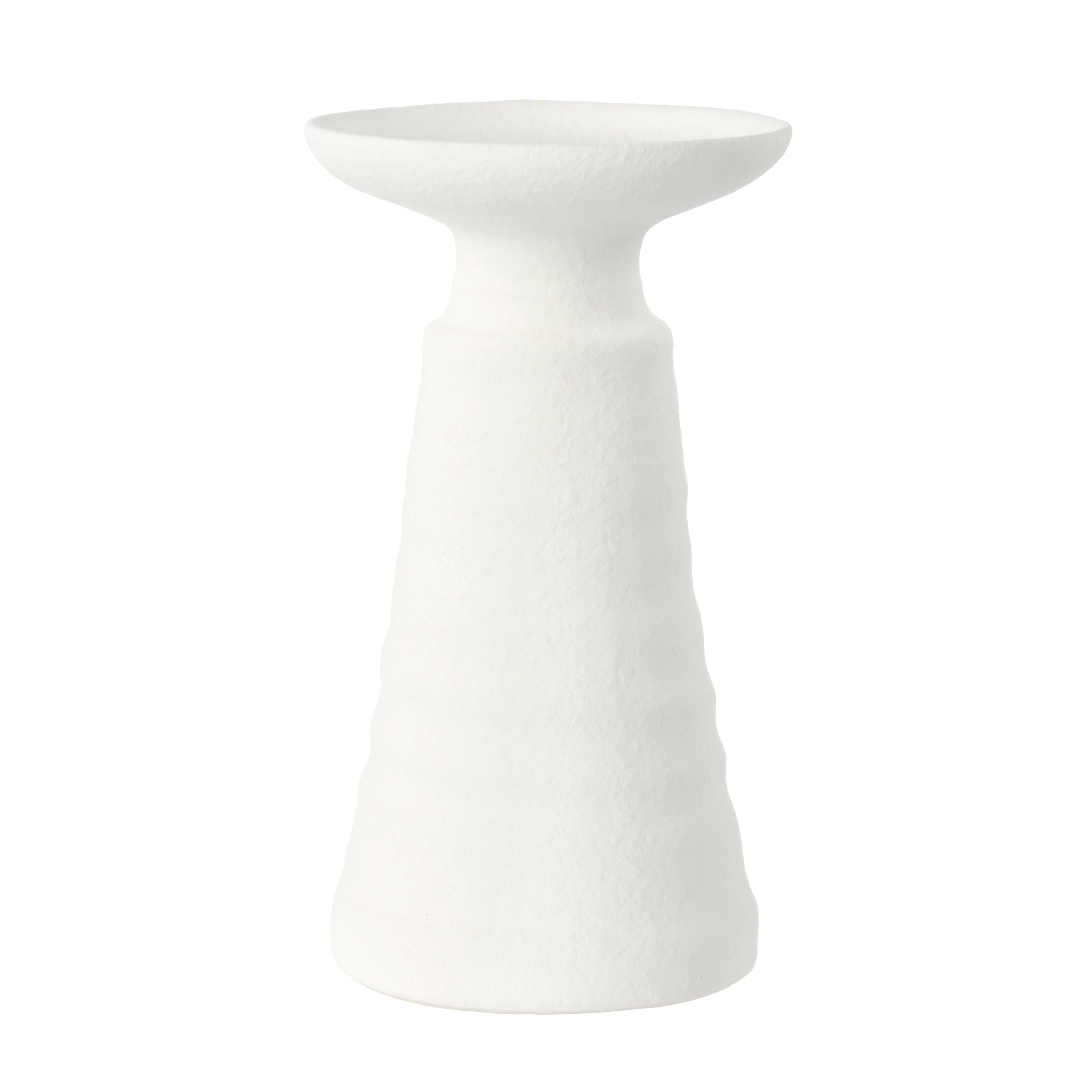 Amalfi Kamari Candle Holder Medium White