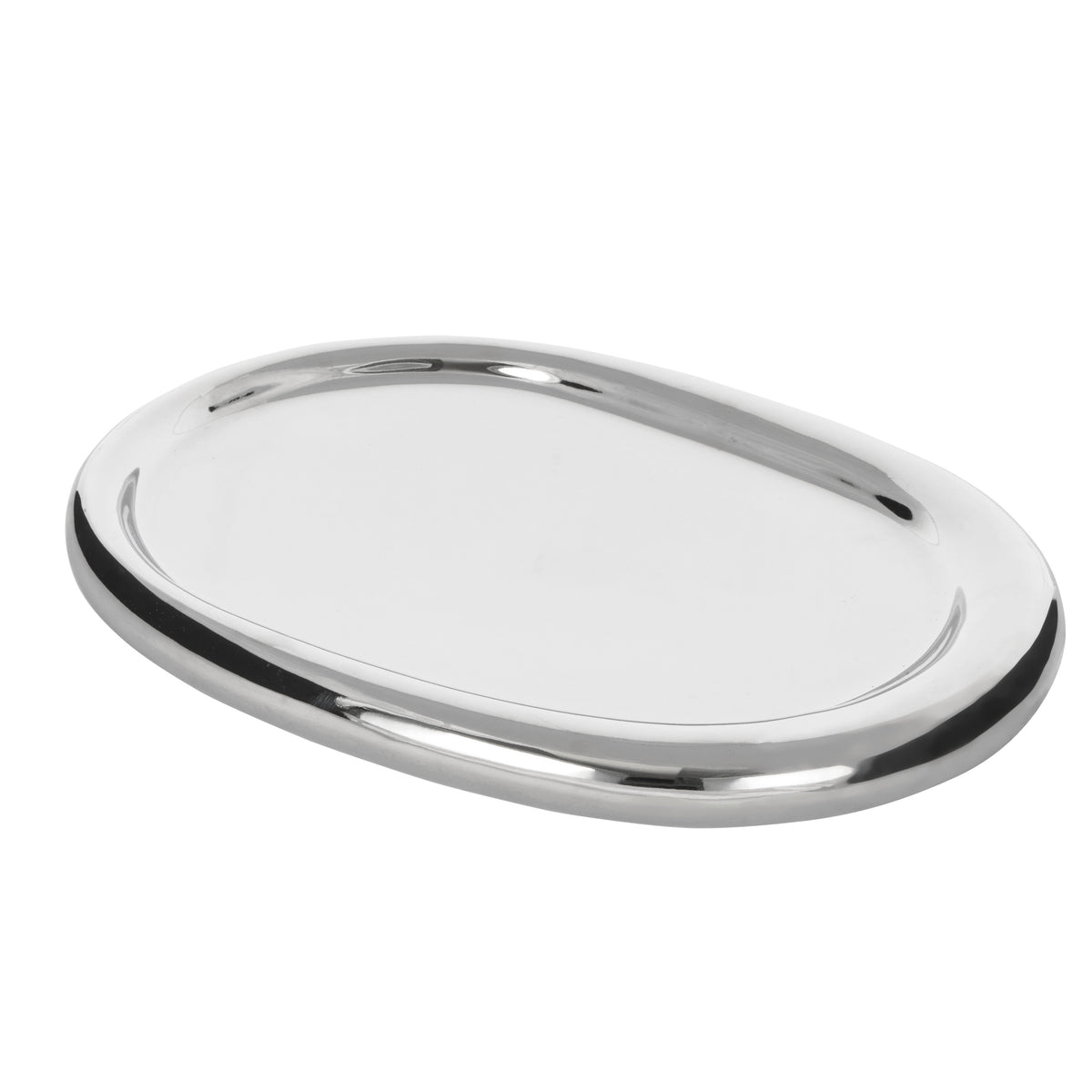 Amalfi Prata Dish Large Silver