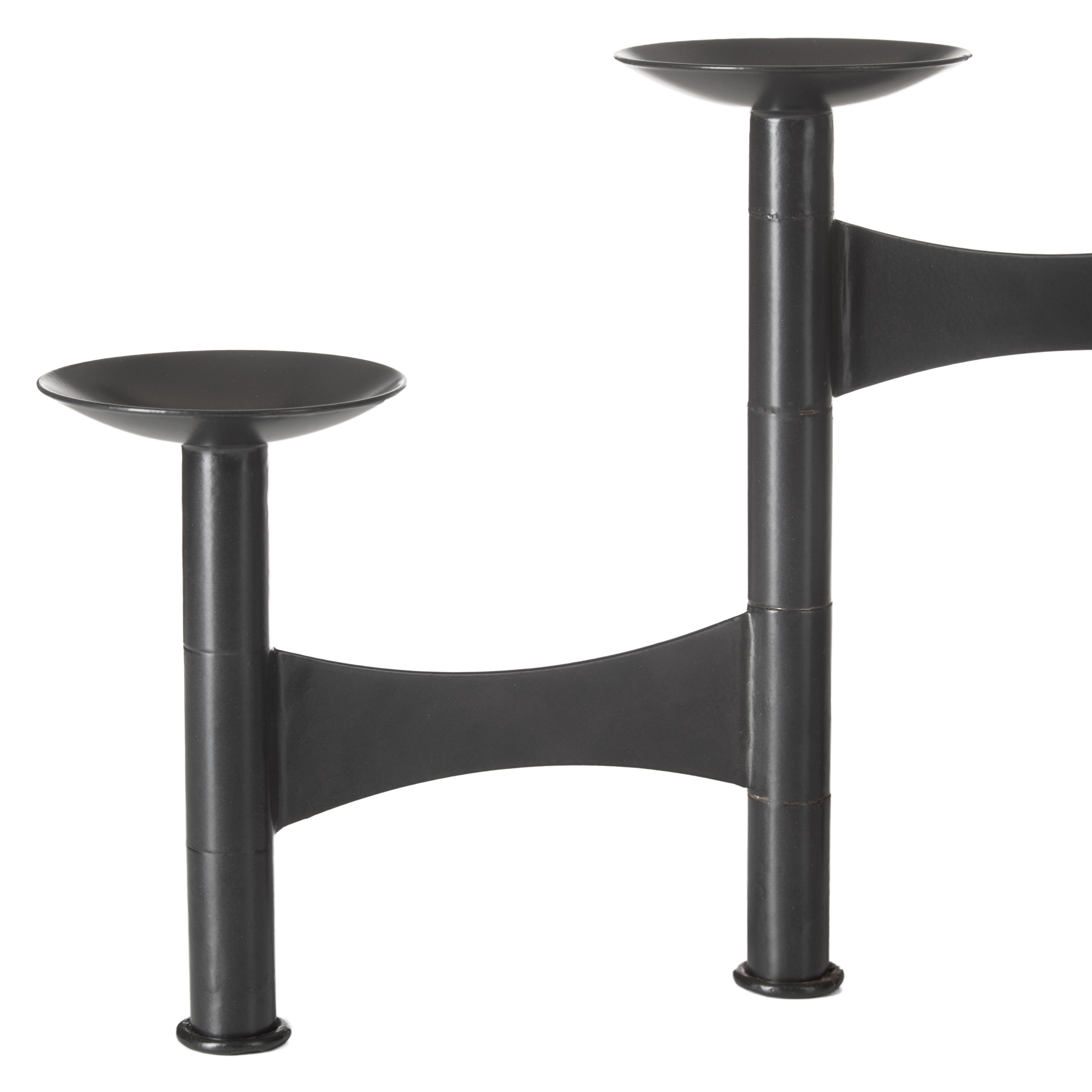 Amalfi Cole Candle Holder Black