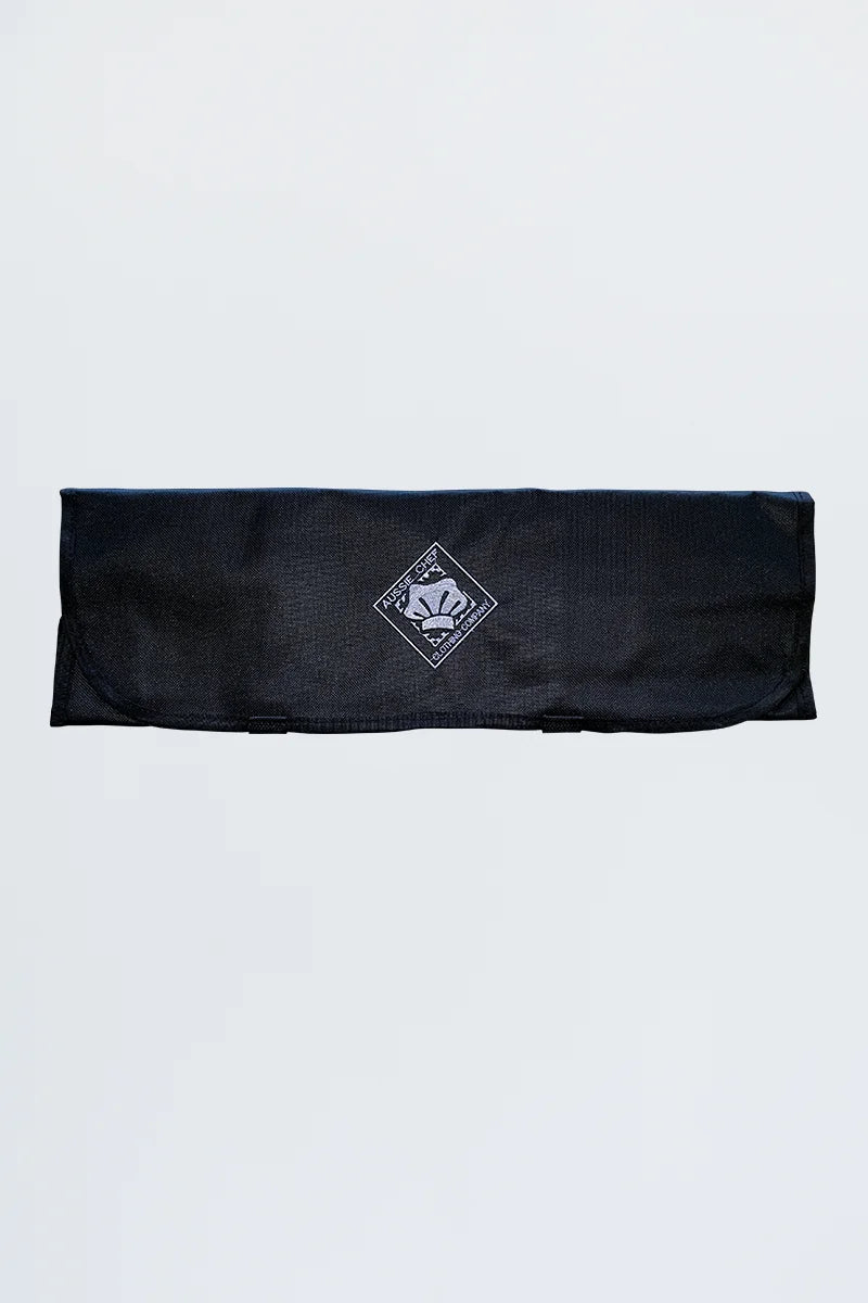 Aussie Chef 7 Pocket Knife Wrap Black