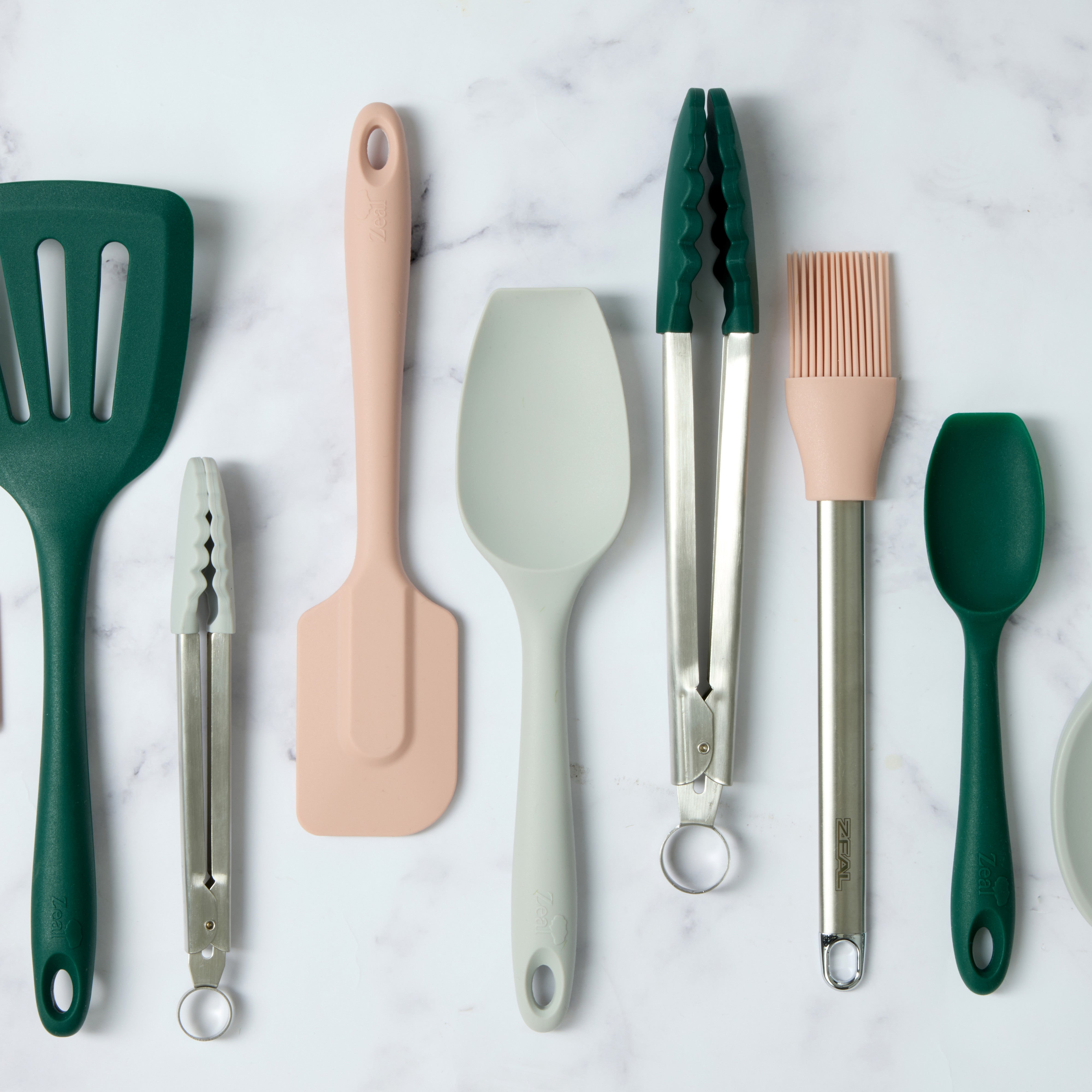 Zeal Silicone Spatula Spoon (Forest Blush)