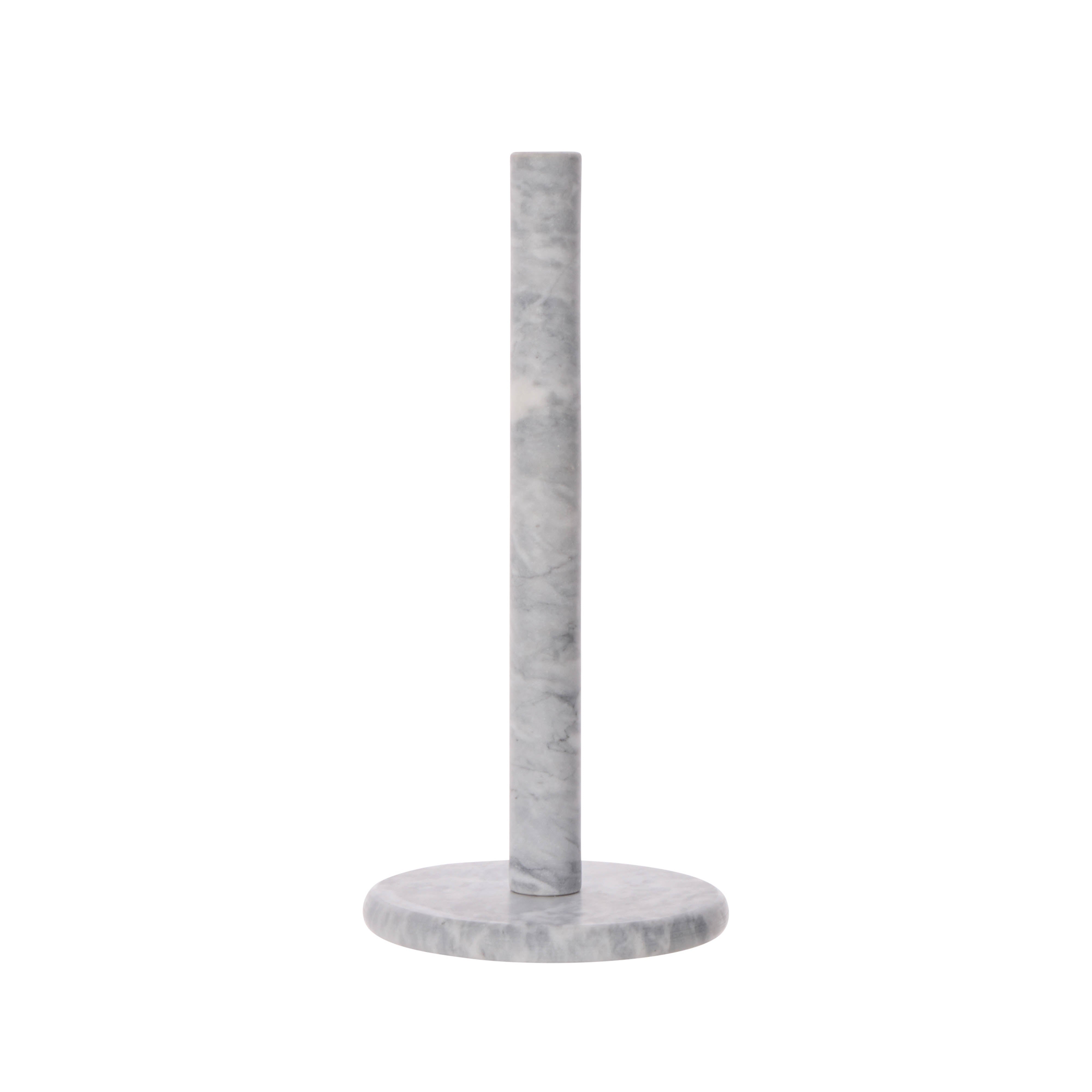 Davis & Waddell Nuvolo Marble Towel Holder White Grey