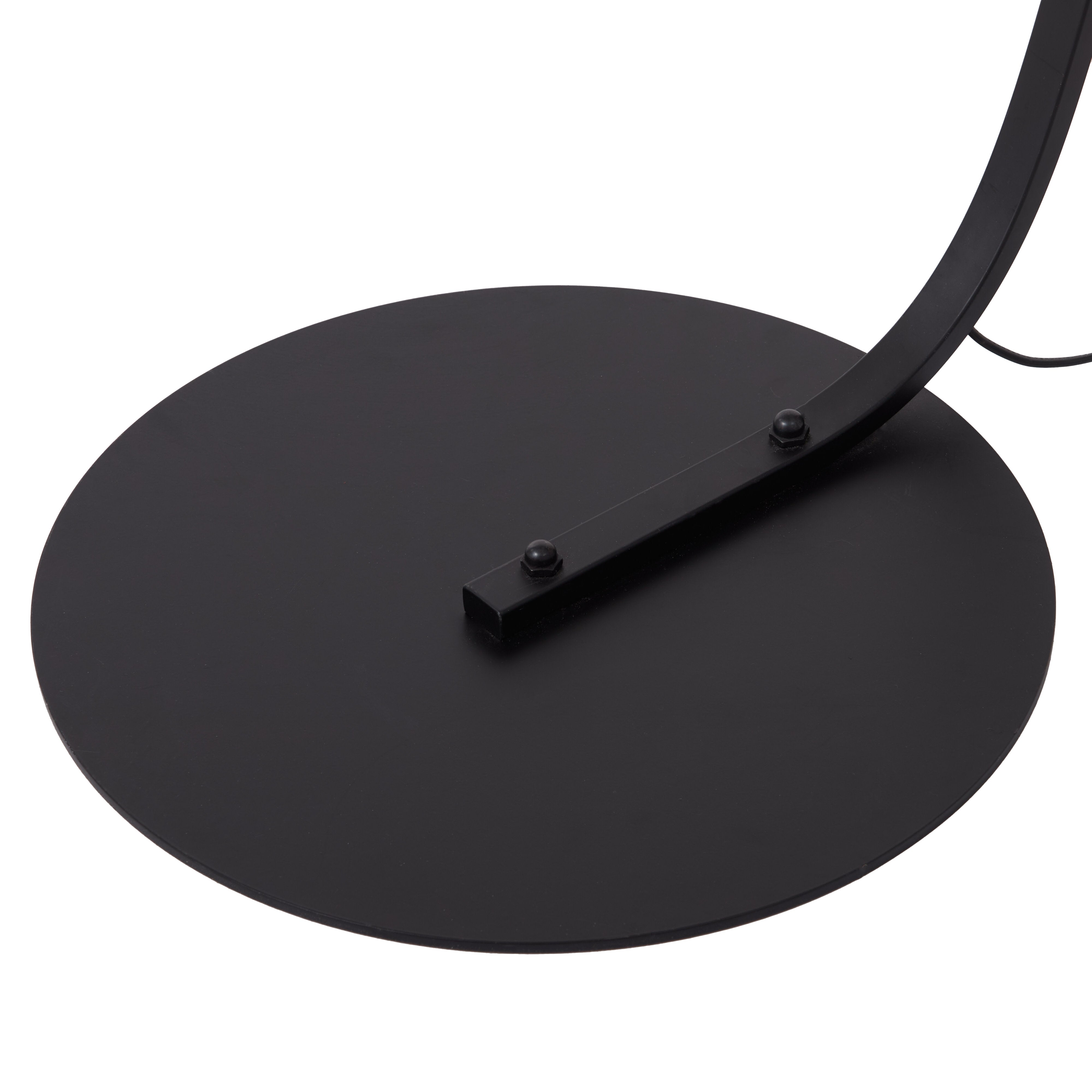 Amalfi Fiore Floor Lamp Black & Natural