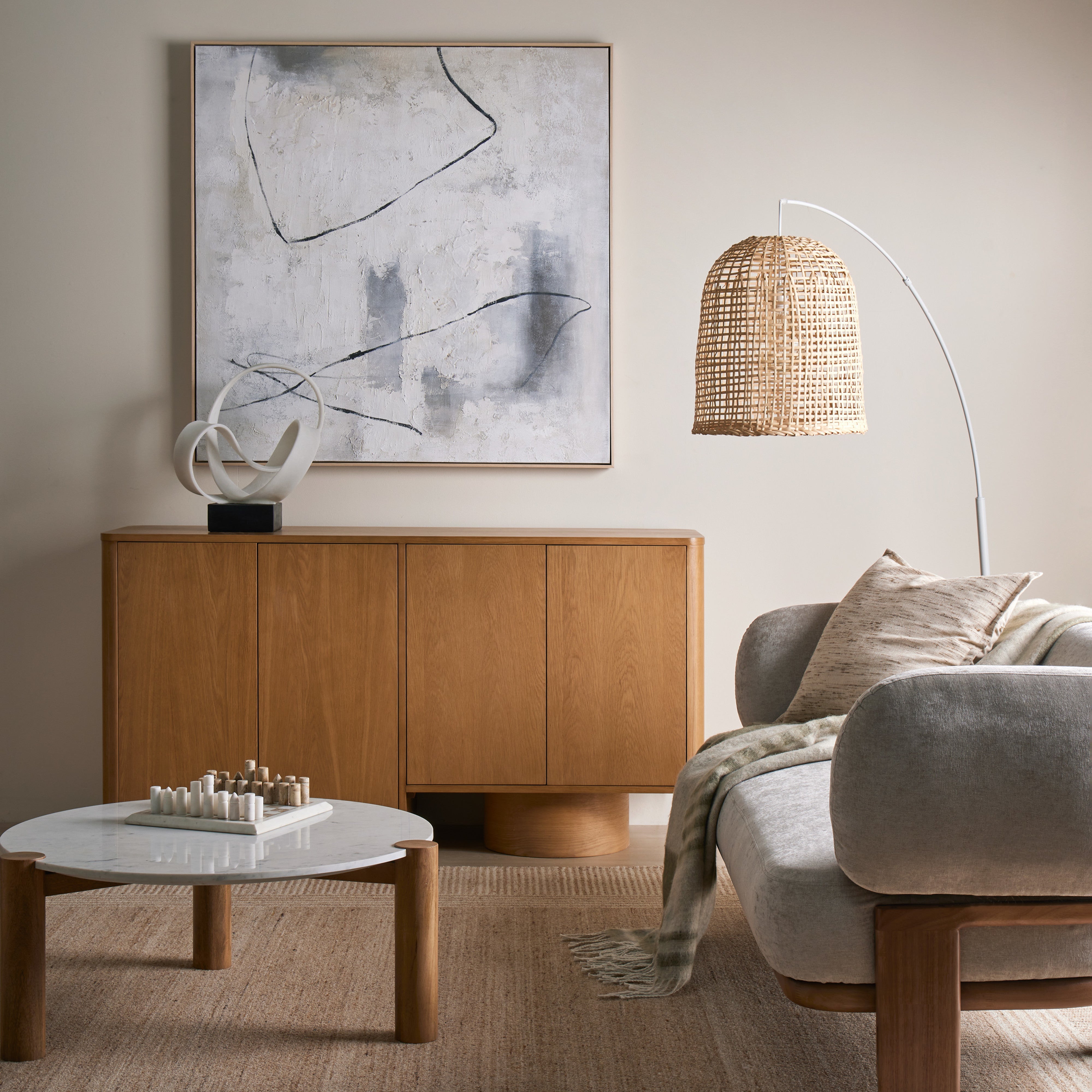 Grand Designs Forest Throw Brown