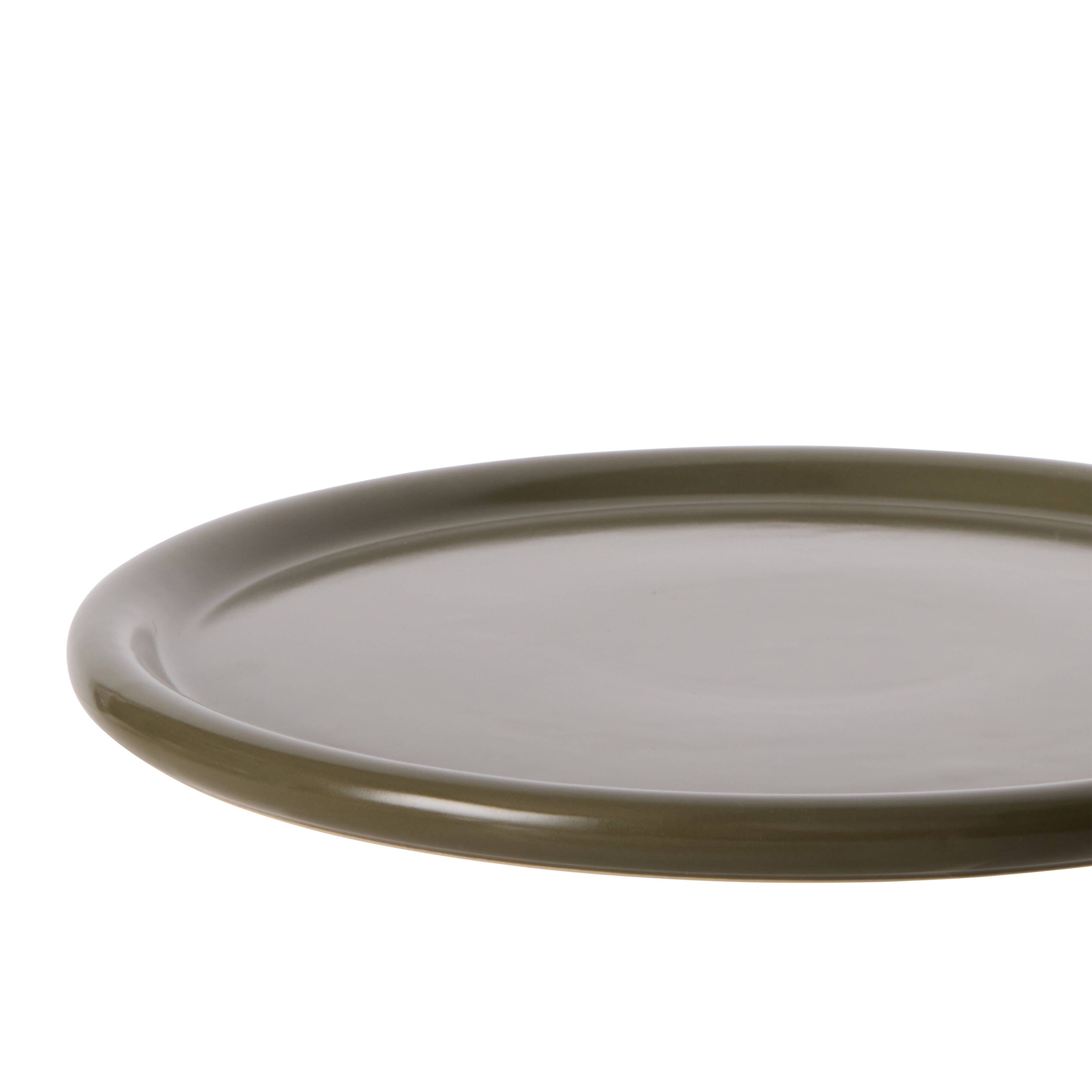Amalfi Form Dinner Plate Green