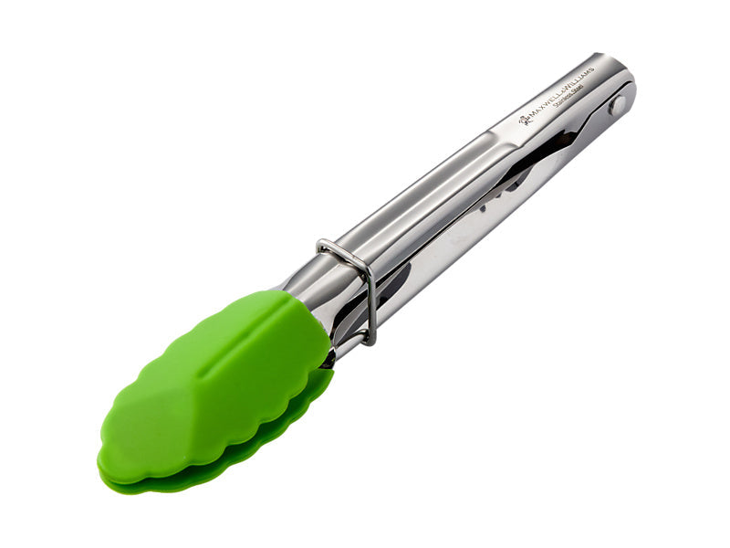 Maxwell & Williams Grabbers Mini Tongs Silicone Black 18cm
