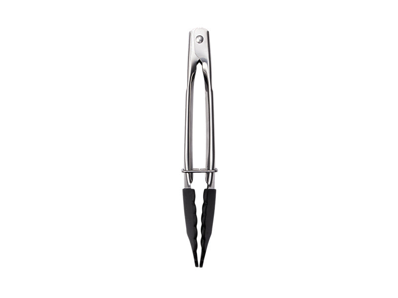 Maxwell & Williams Grabbers Mini Tongs Silicone Black 18cm