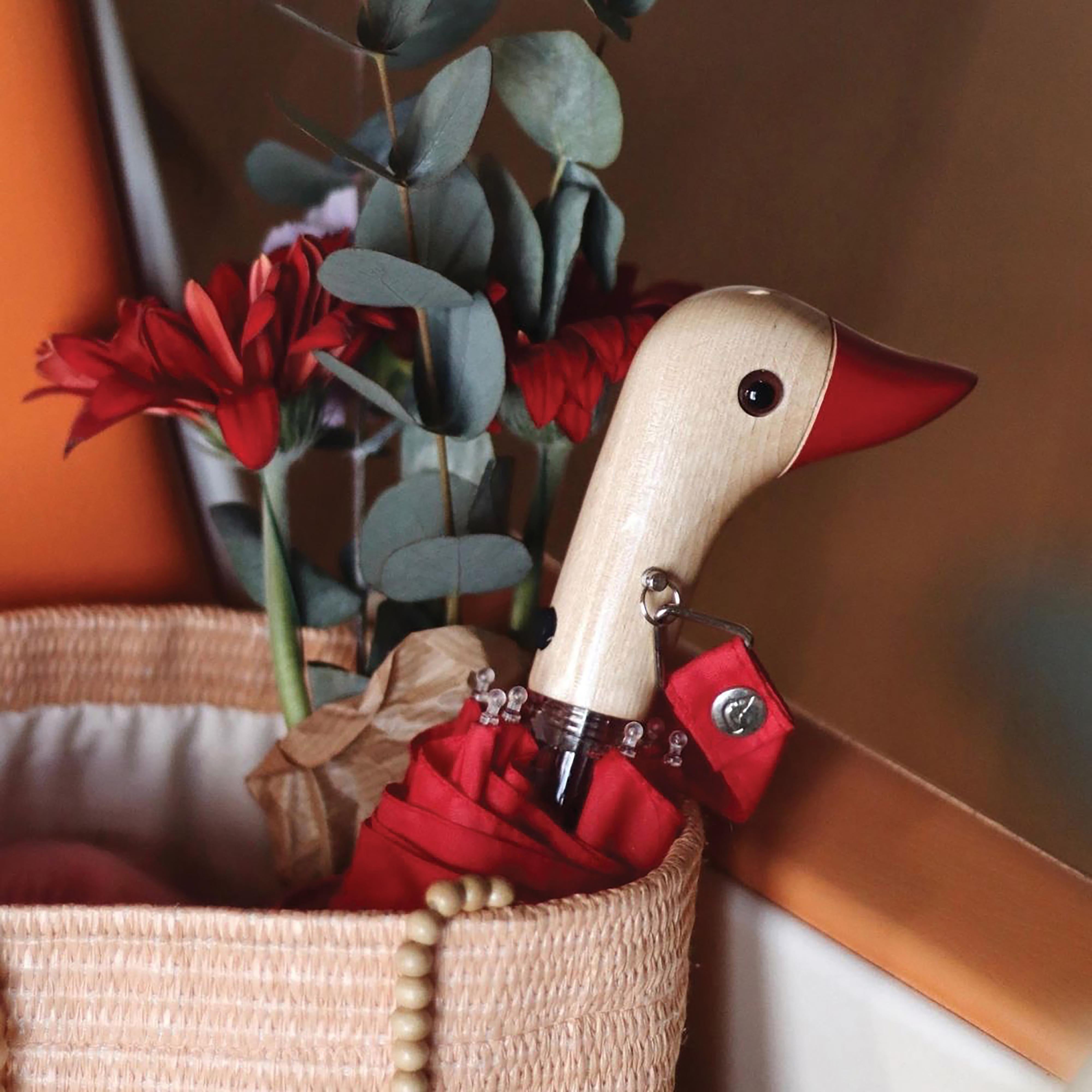 Original Duckhead Duck Umbrella Compact Red