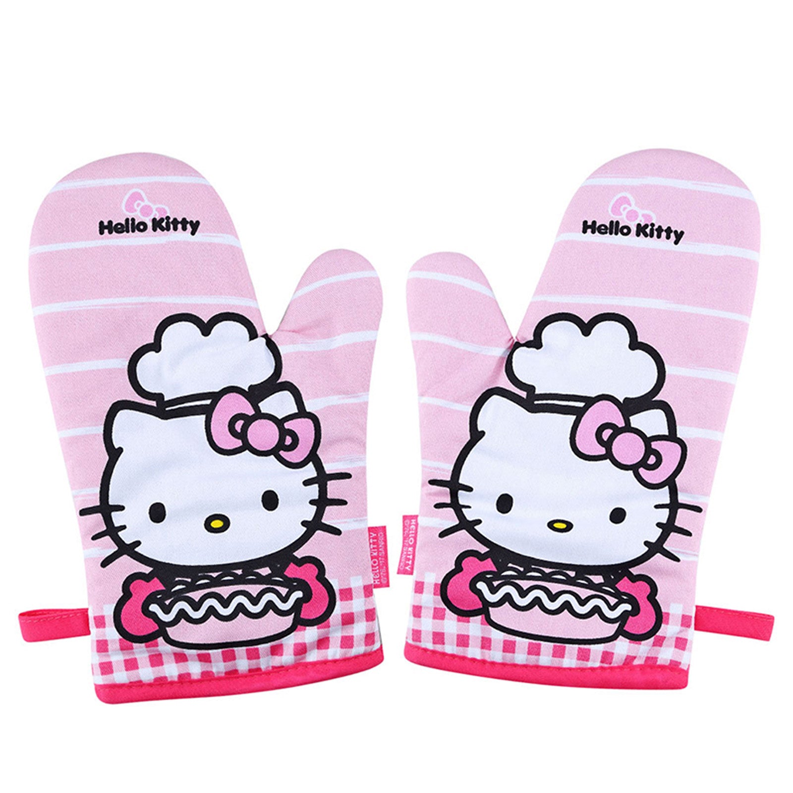 CHEFMADE x Sanrio Hello Kitty Pastry Chef Oven Mitt Set 2 Piece