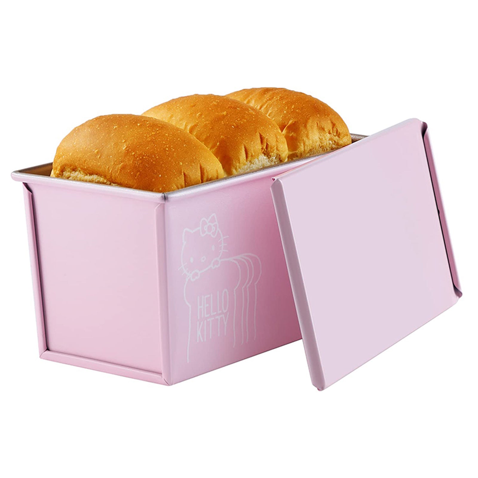 CHEFMADE x Sanrio Hello Kitty Non-Stick Loaf Pan with Lid 21 x 12 x 12cm
