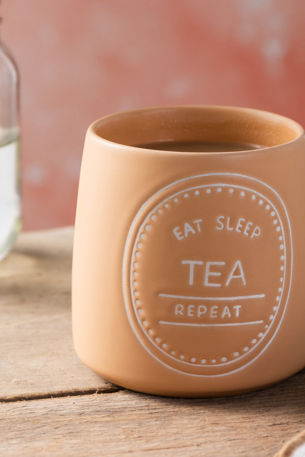 Mikasa Stoneware Mug 400ml (Eat Sleep Tea)