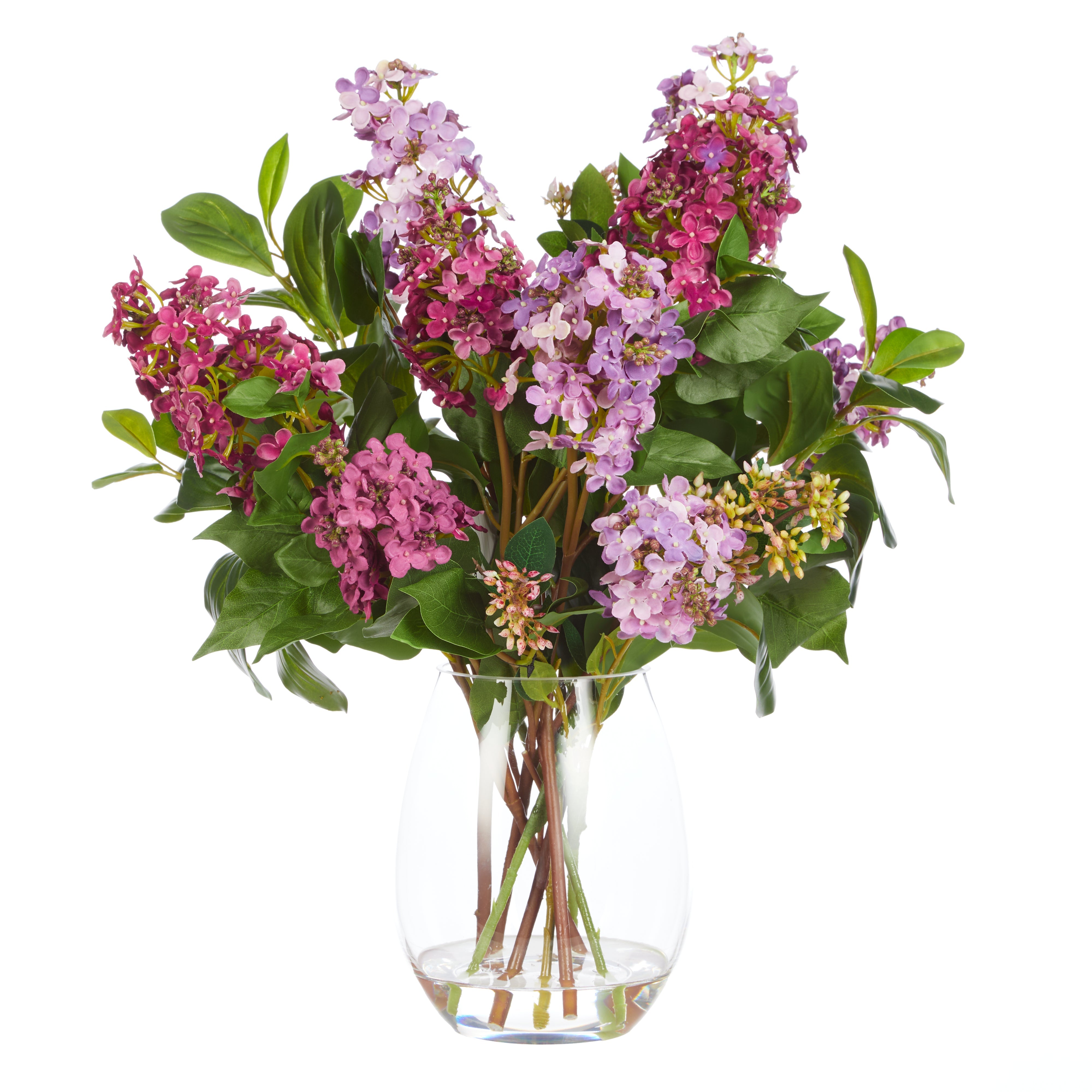 Rogue Lilac Garden Mix - Claire Vase Purple 59cm