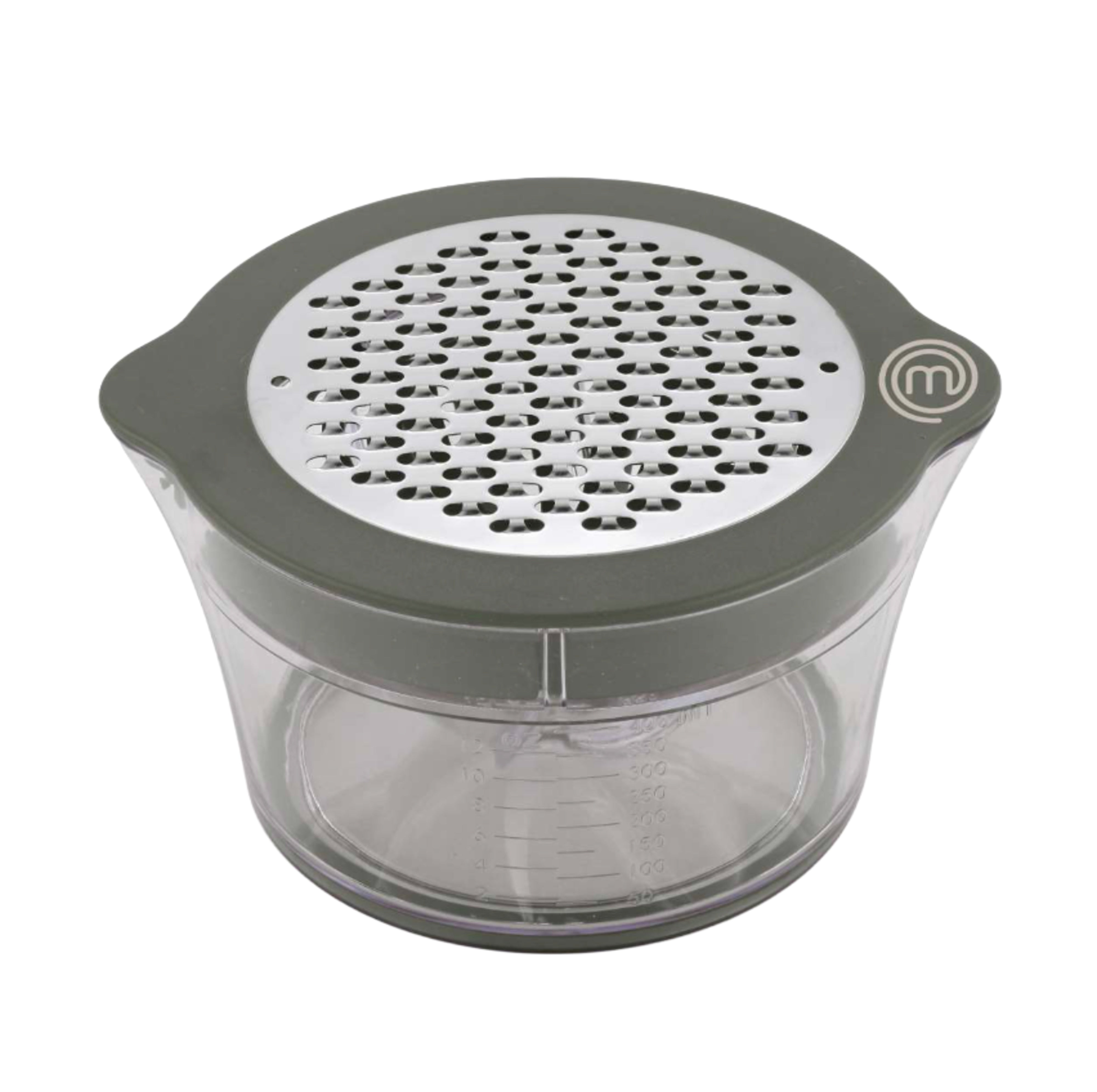 MasterChef Sage Gadgetra 3-in-1 Juicer & Grater Sage & Clear
