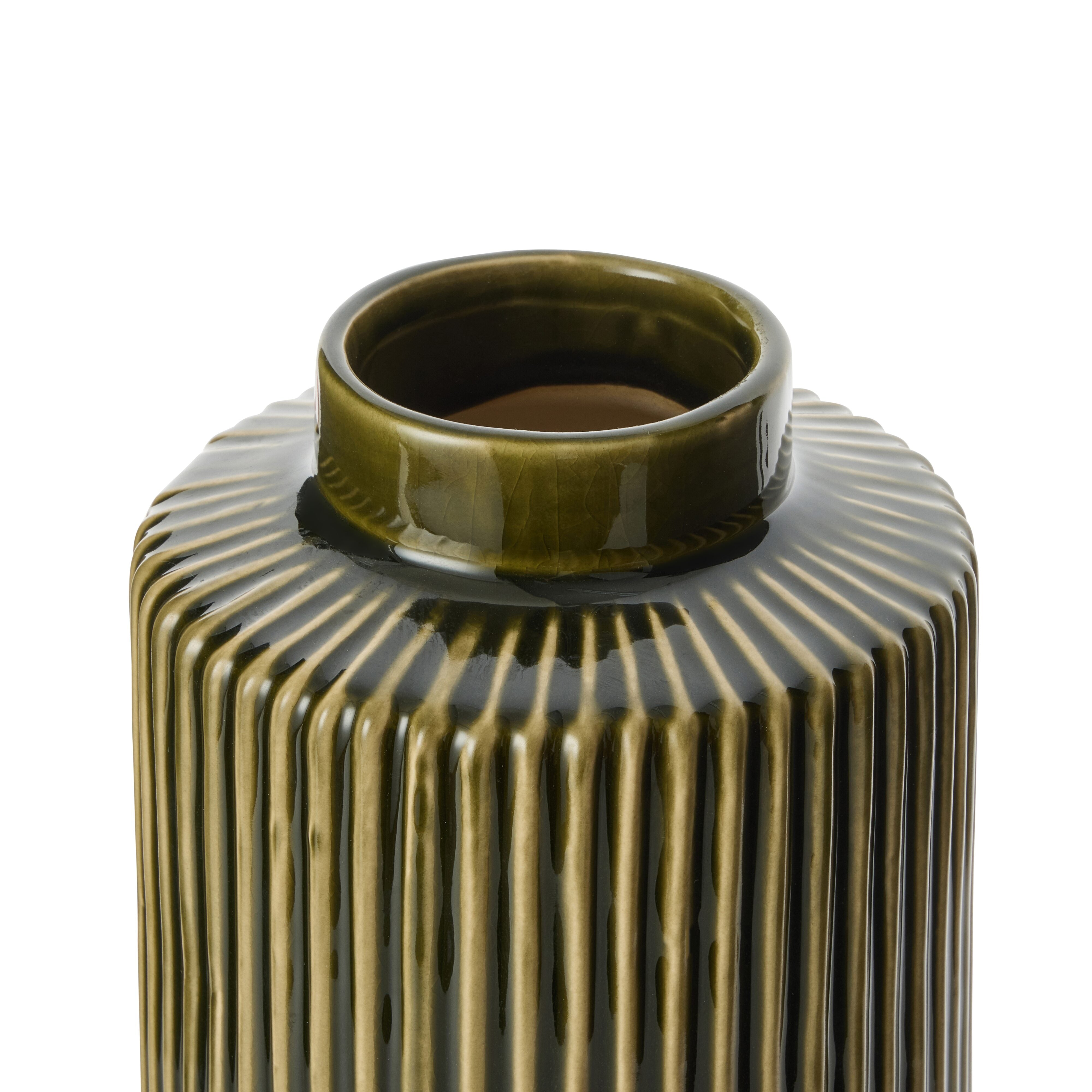 Rogue Enola Vase Dark Green